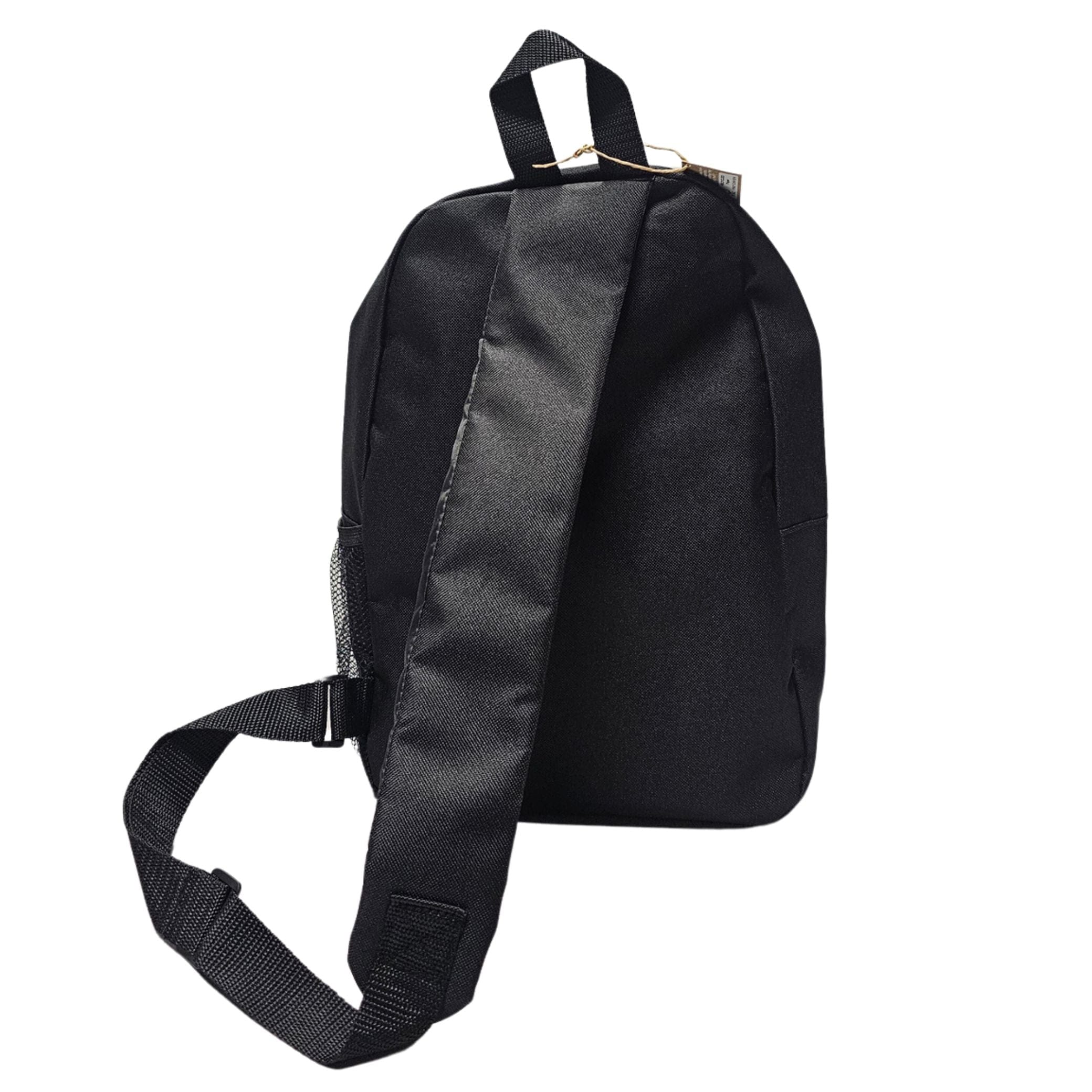 Black Sling Bag - Hextat Badge Logo