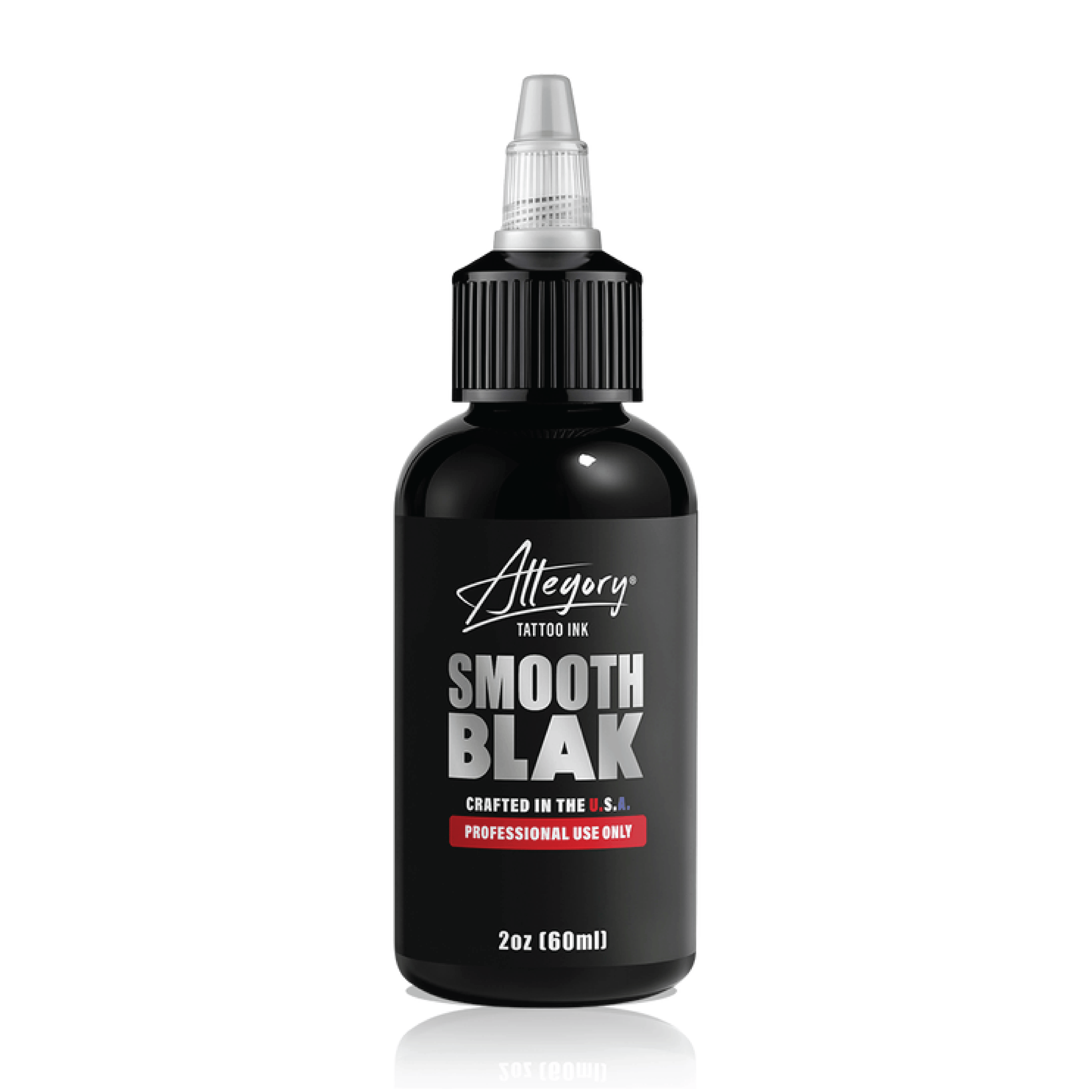 Allegory Smooth Blak Tattoo Ink 2 Ounce