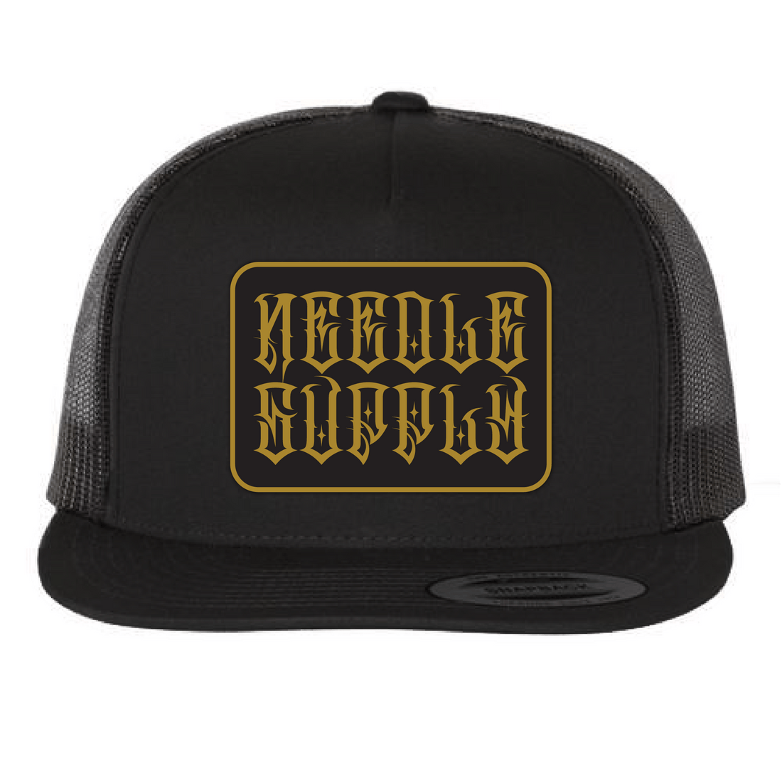 GOLD/BLACK NSC PATCH - TRUCKER HAT