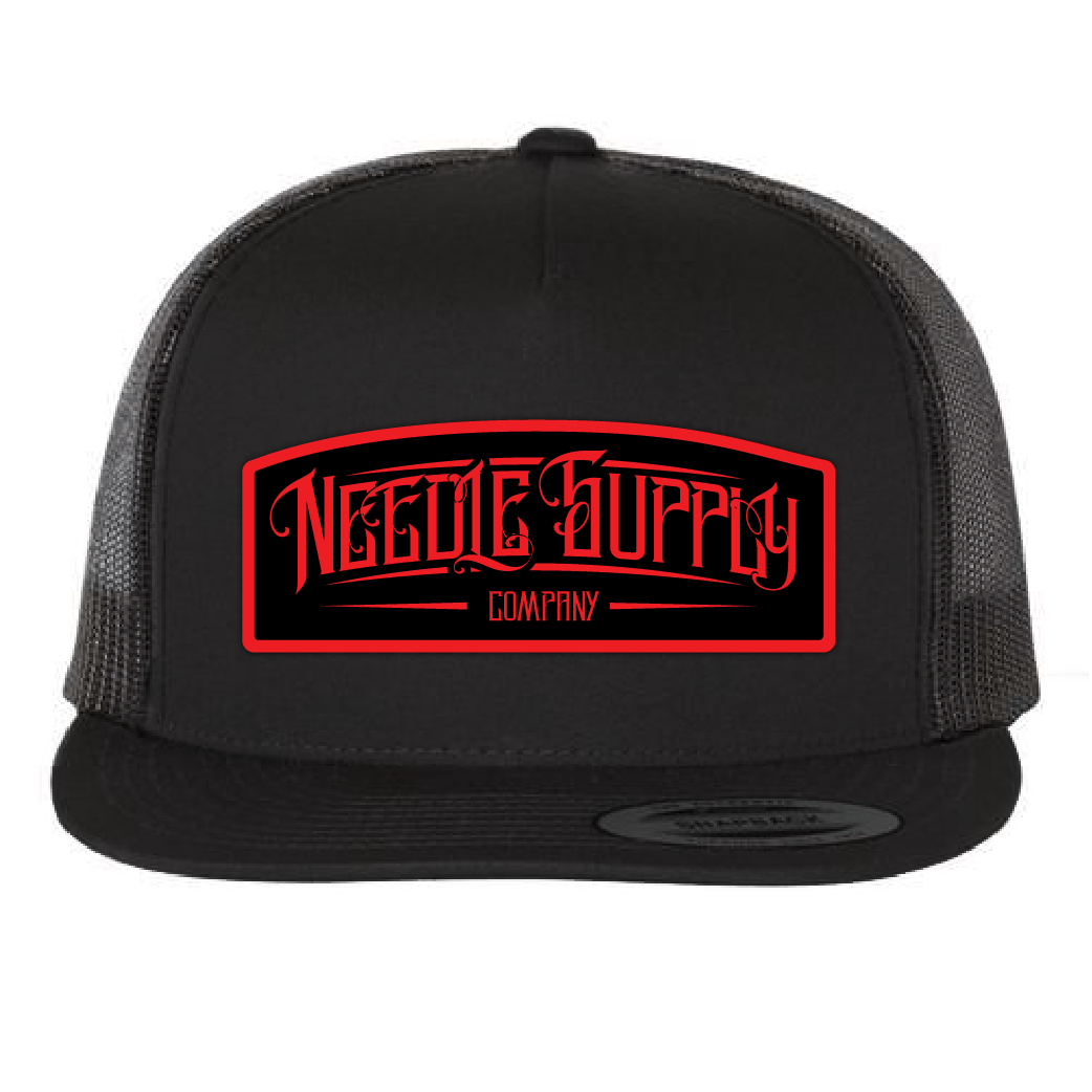 RED NSC PATCH - TRUCKER HAT