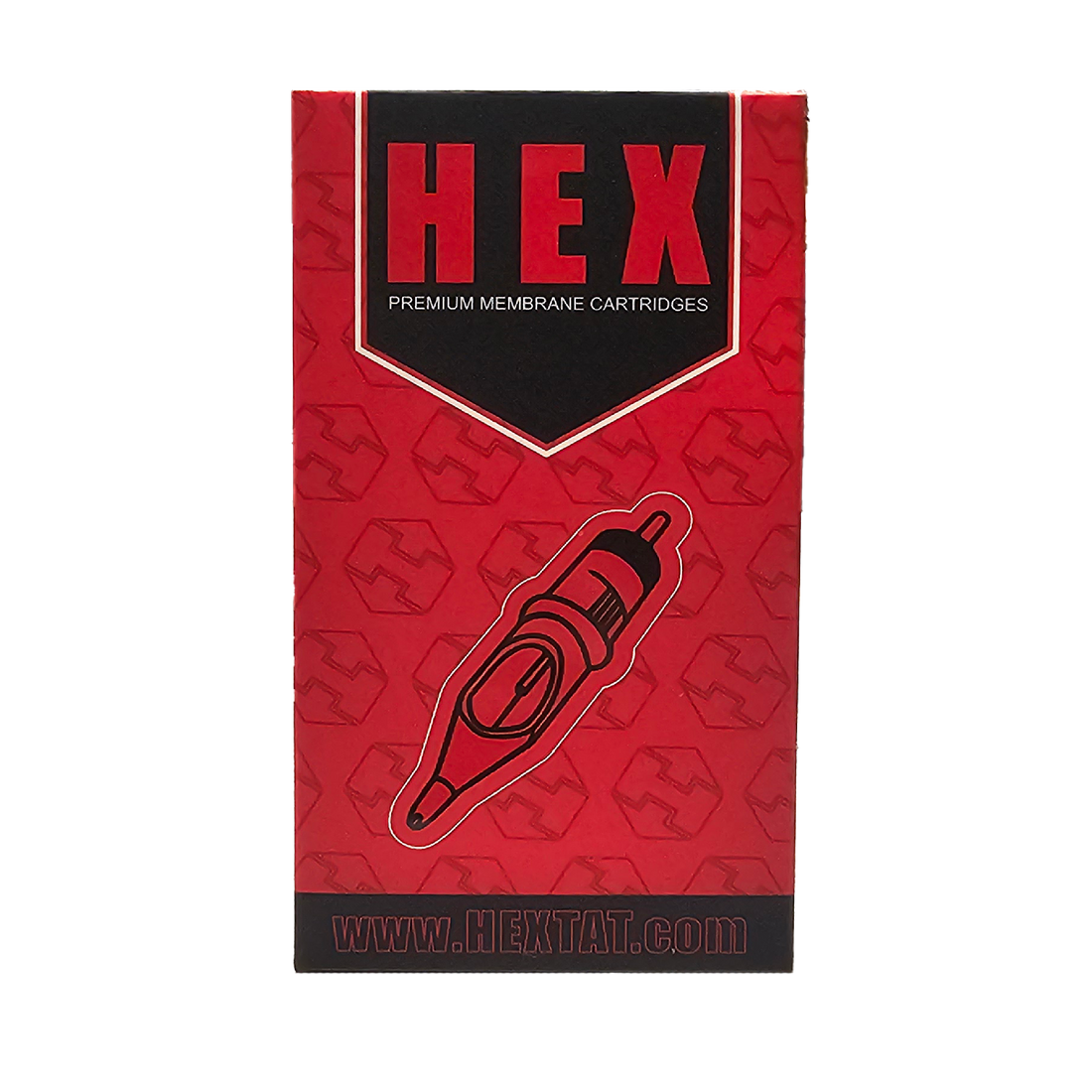 Hex Membrane Needle Cartridge 8 Curved Mag LT Box Front