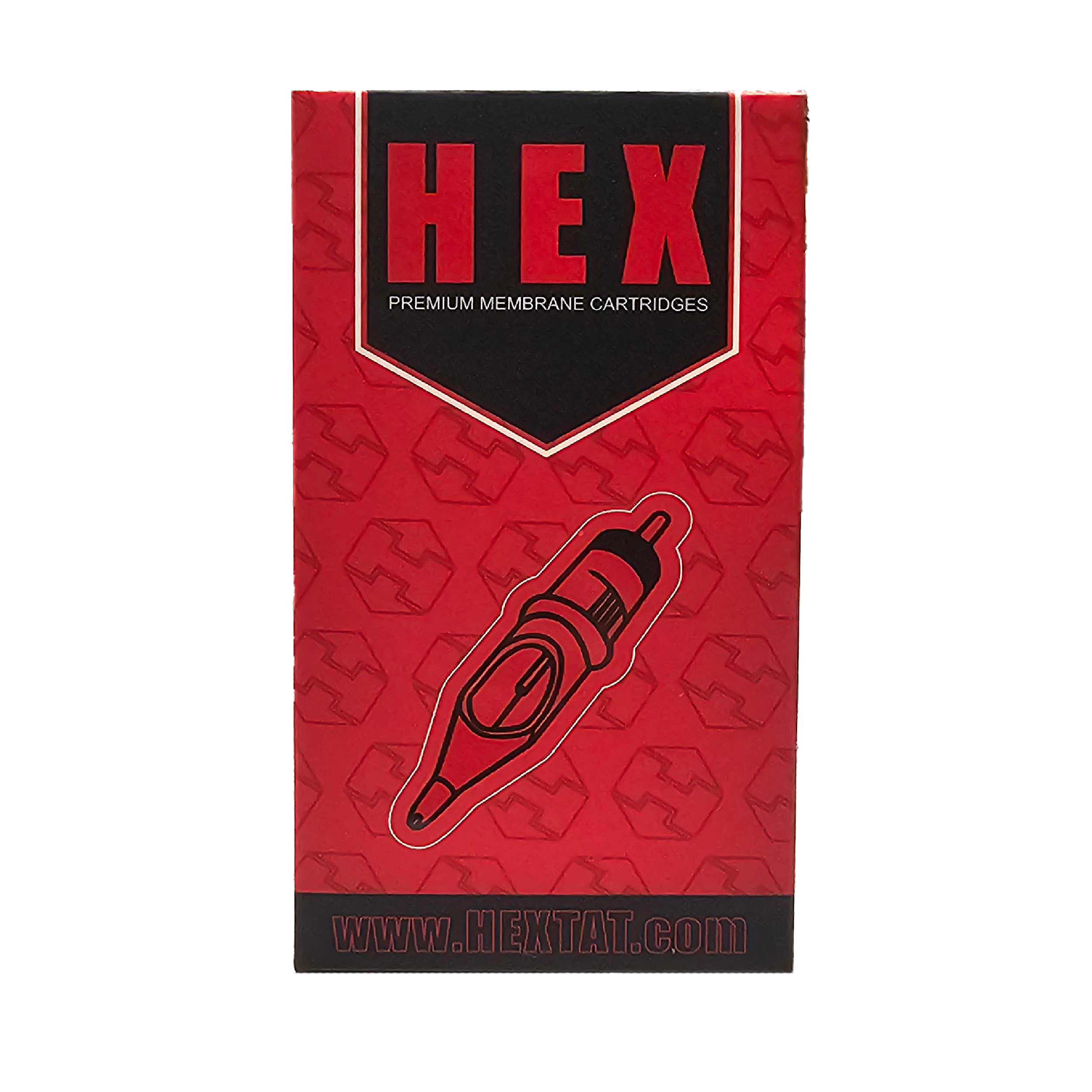Hex Membrane Needle Cartridge 8 Curved Mag LT Box Front