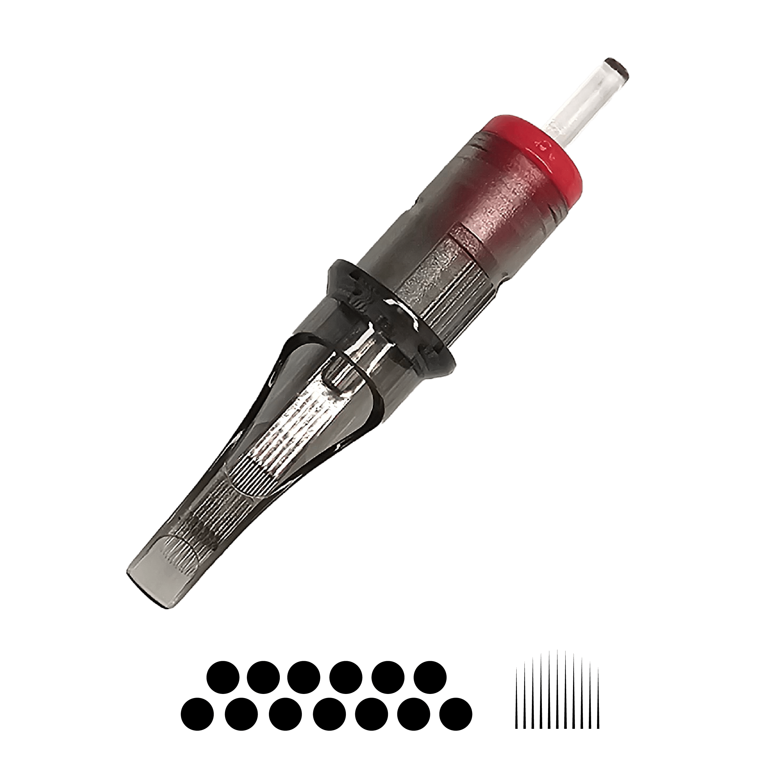 Hex Membrane Needle Cartridge Curved Mag LT 13