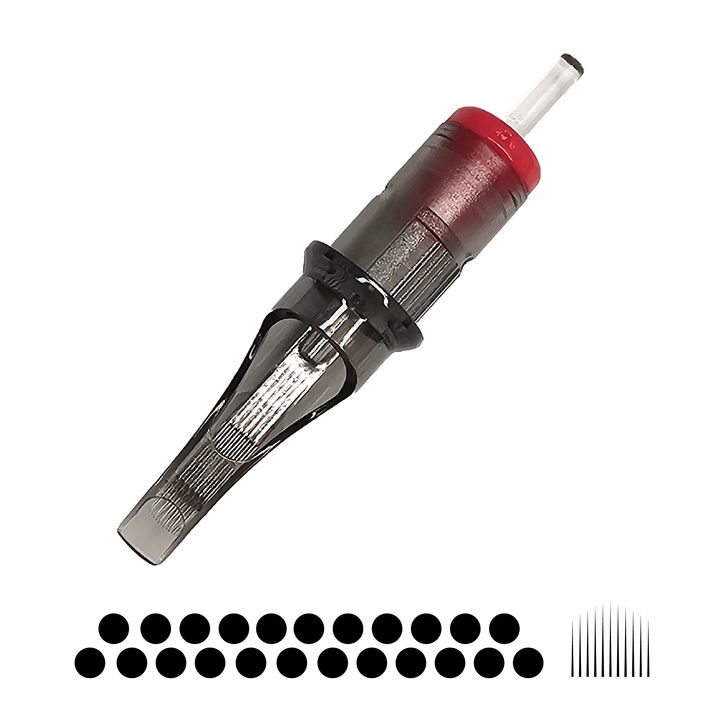Hex Membrane Needle Cartridge Curved Mag LT 23