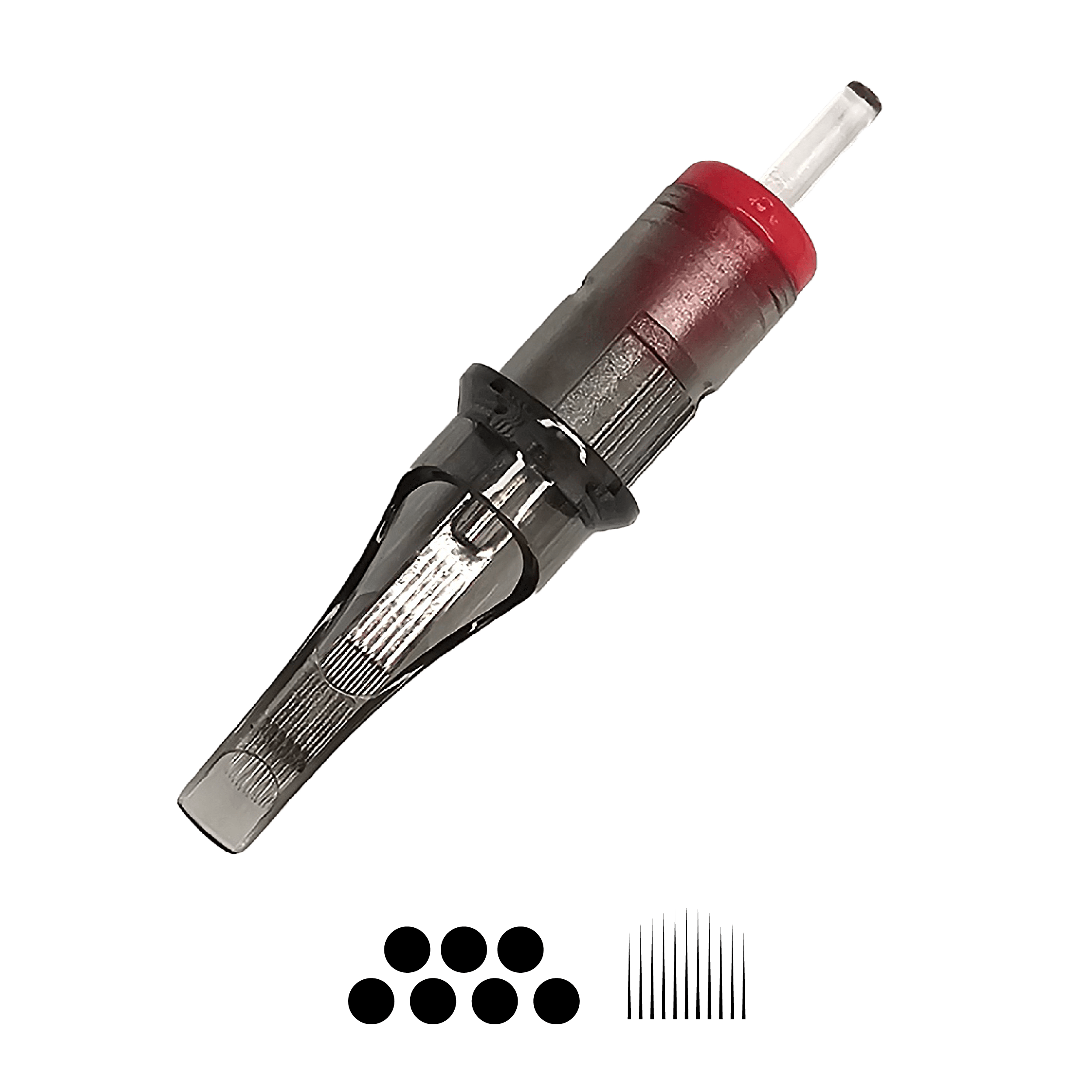 Hex Membrane Needle Cartridge Curved Mag LT 7