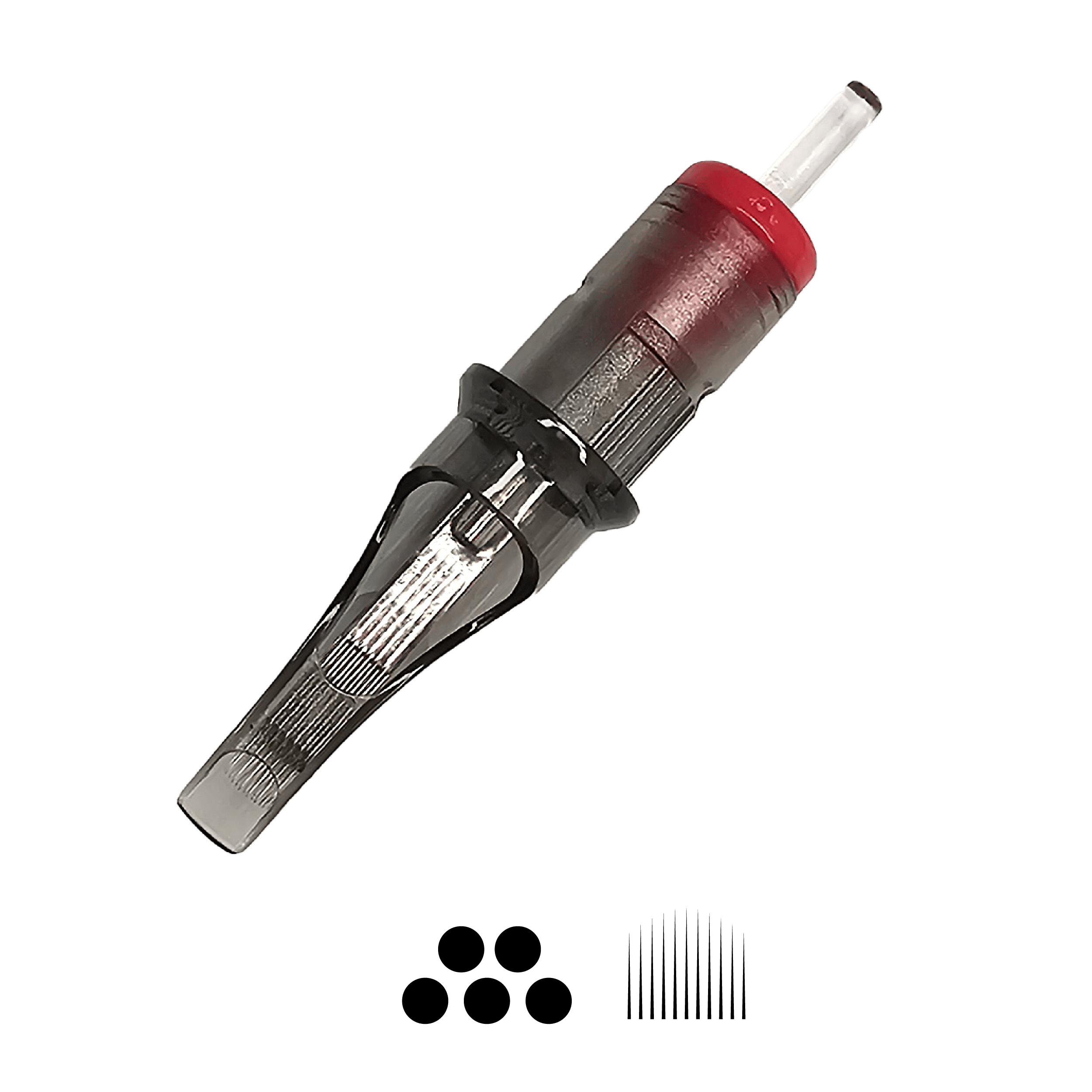 Hex Membrane Needle Cartridge Curved Mag MT 5