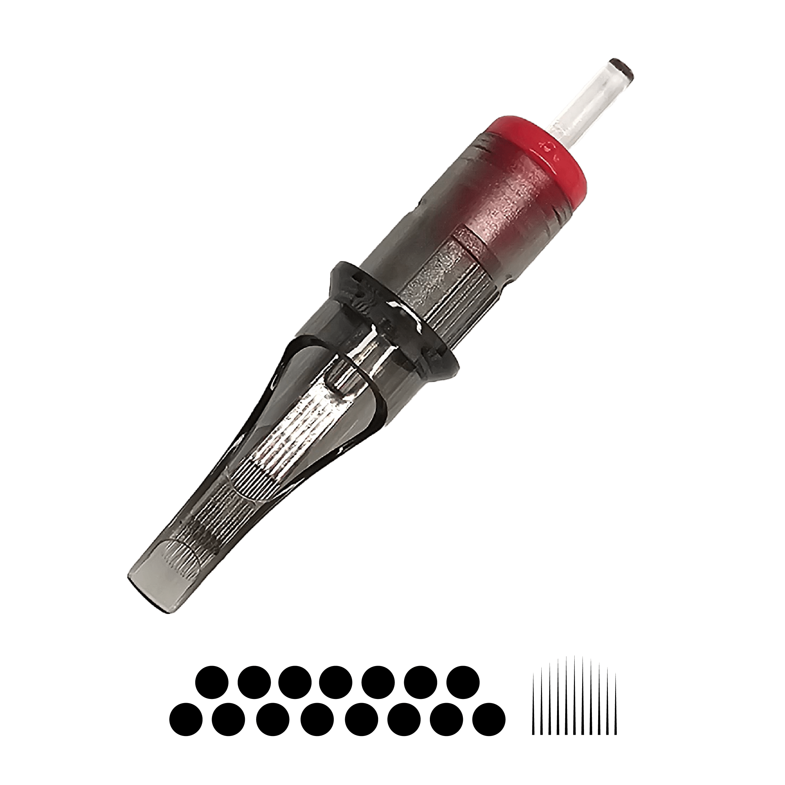 Hex Membrane Needle Cartridge Curved Mag MT 19