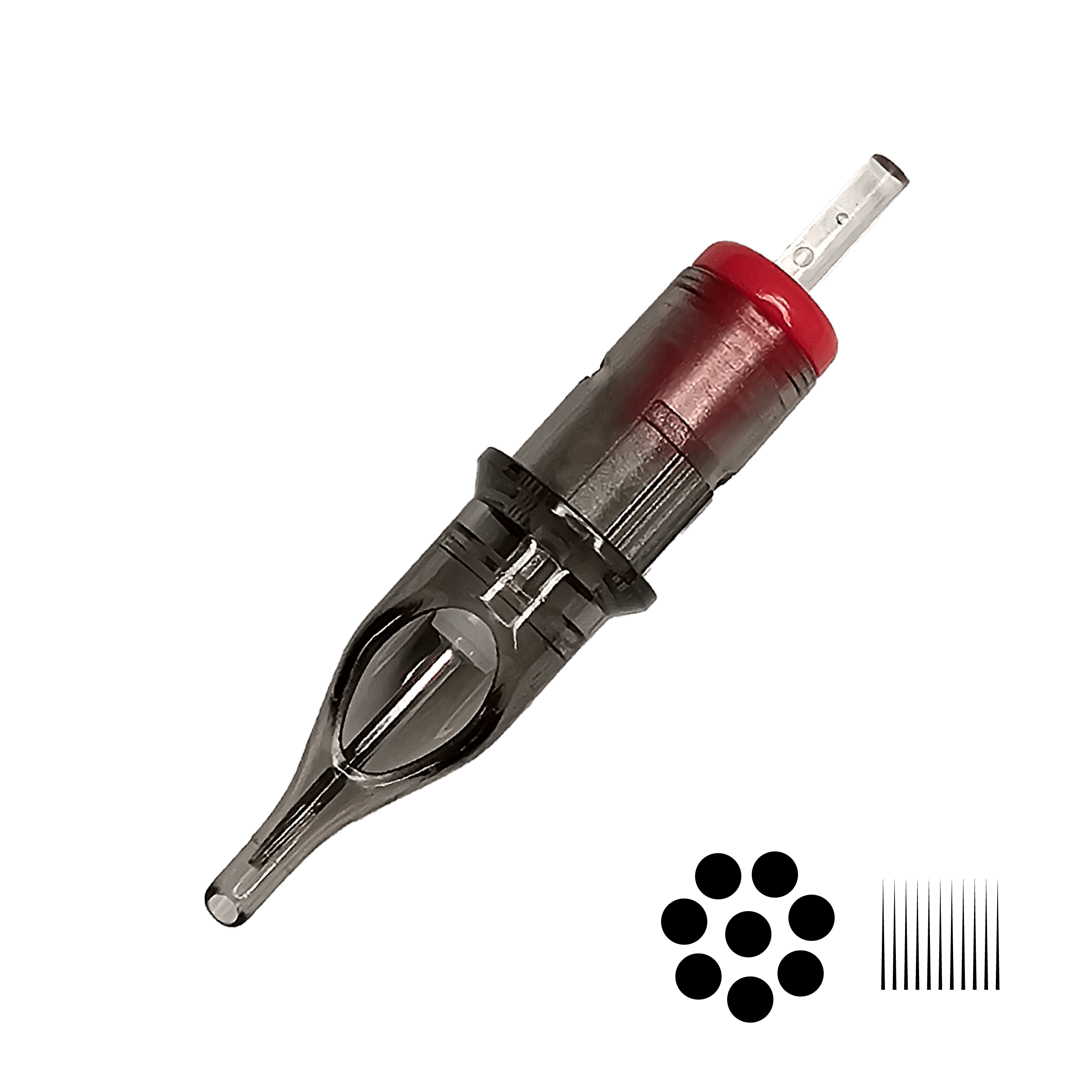 Hex Membrane Needle Cartridge Loose Liner 8