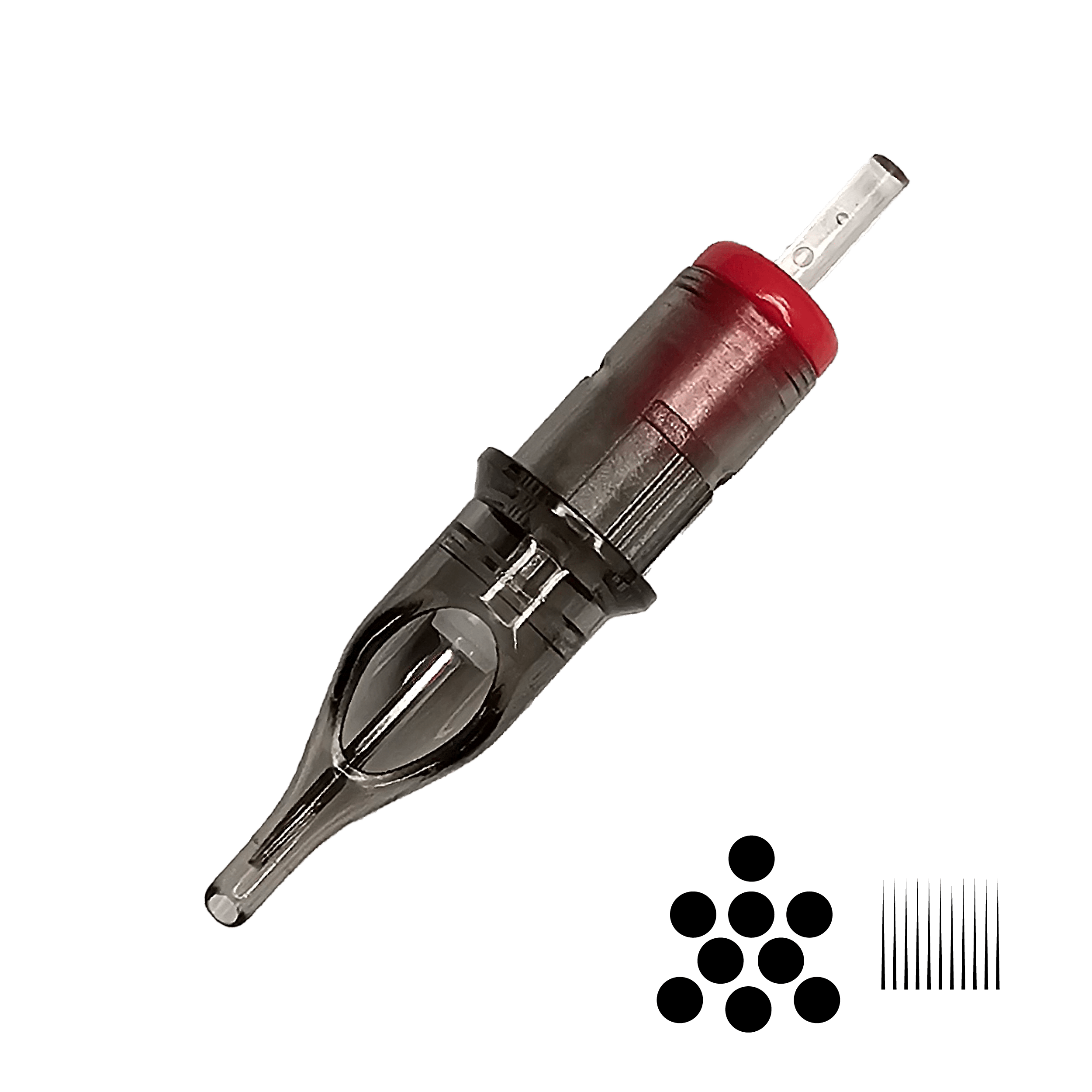 Hex Membrane Needle Cartridge Loose Liner 9
