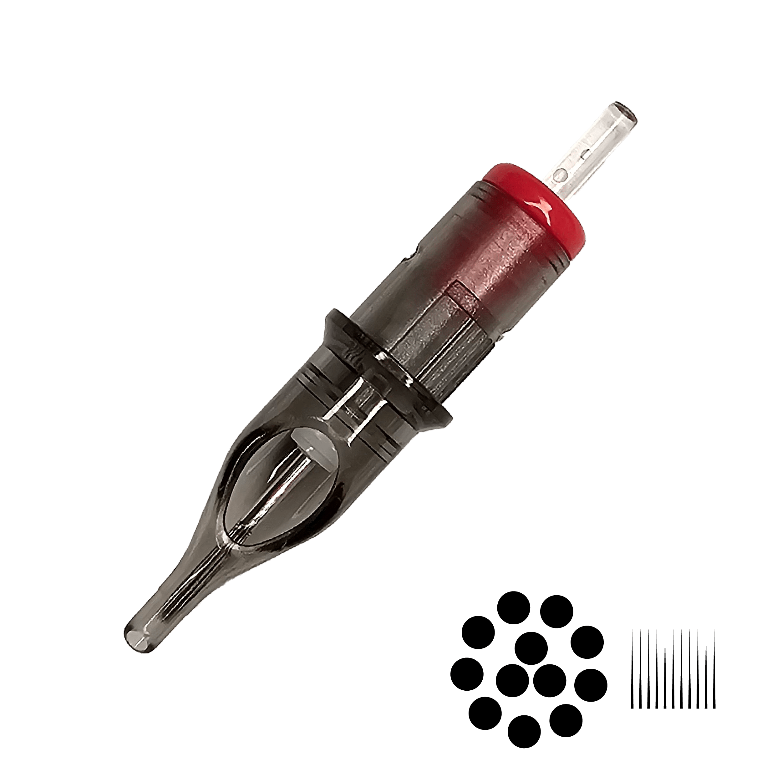 Hex Membrane Needle Cartridge Round Shader 11
