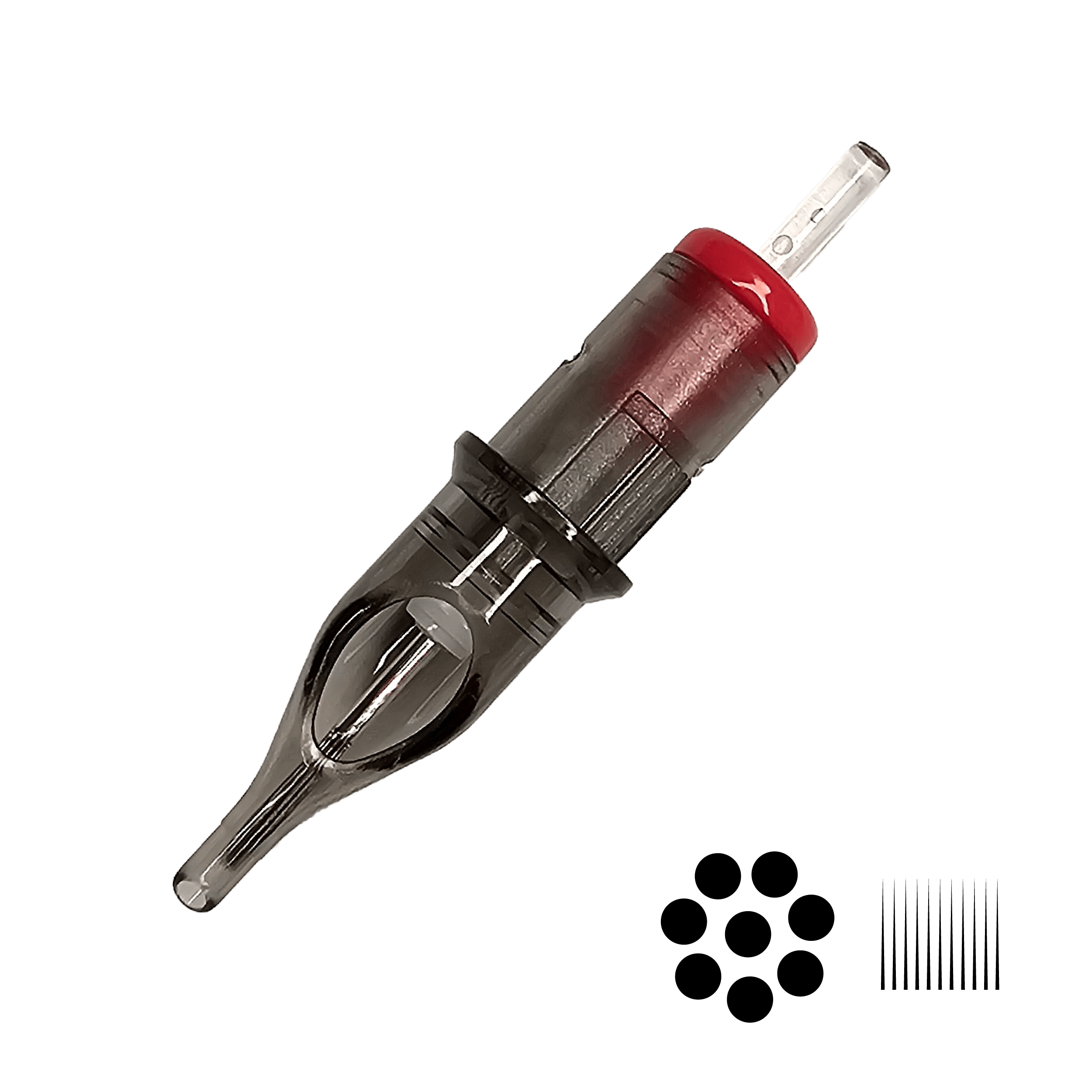 Hex Membrane Needle Cartridge Round Shader 8