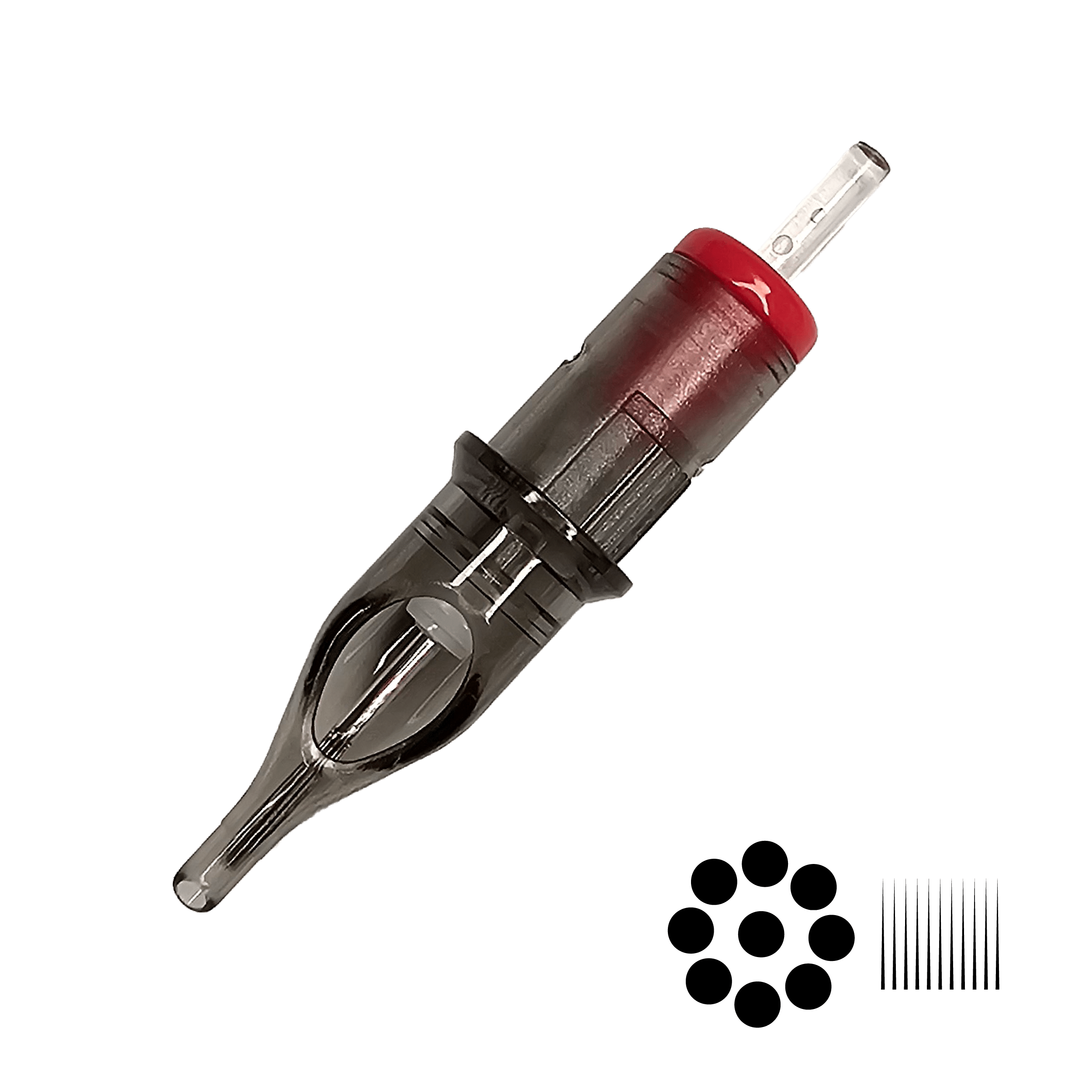 Hex Membrane Needle Cartridge Round Shader 9