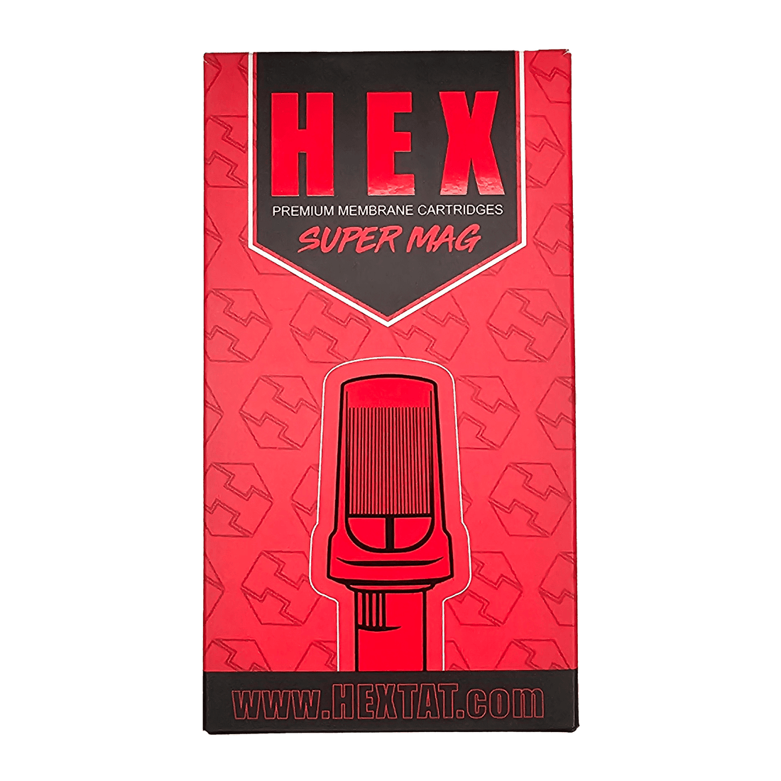 Hex Membrane Needle Cartridge Super Mag Box Front