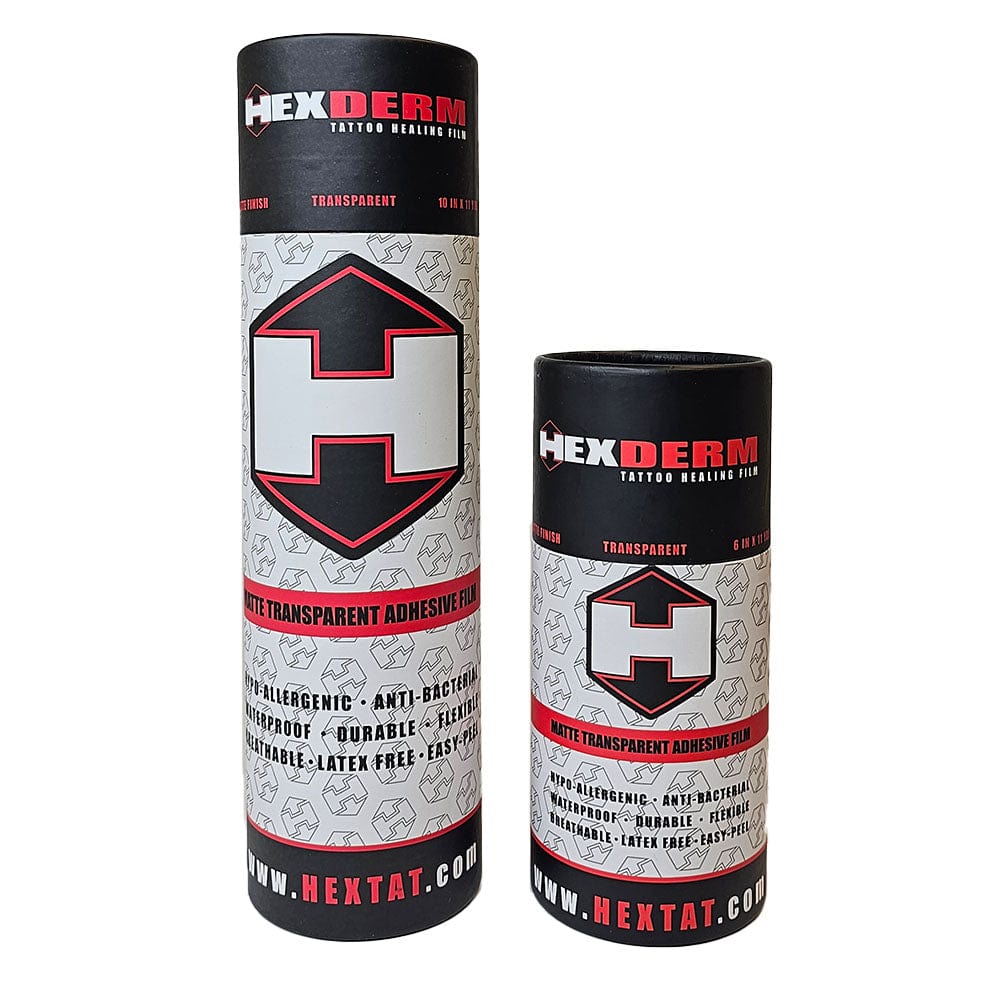Hex Derm Tattoo Aftercare 6 Inch Roll and 10 Inch Roll
