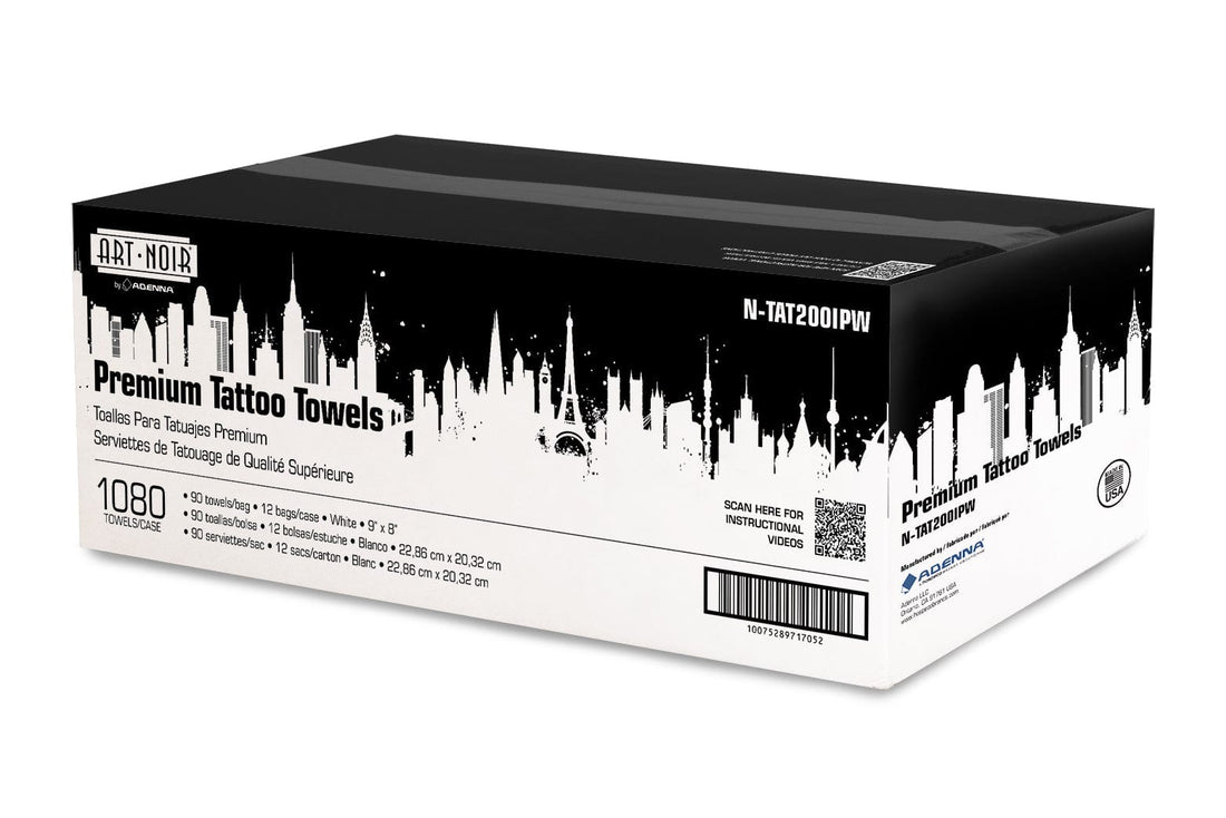 Art Noir Tattoo Towel Refills (125 Towels)