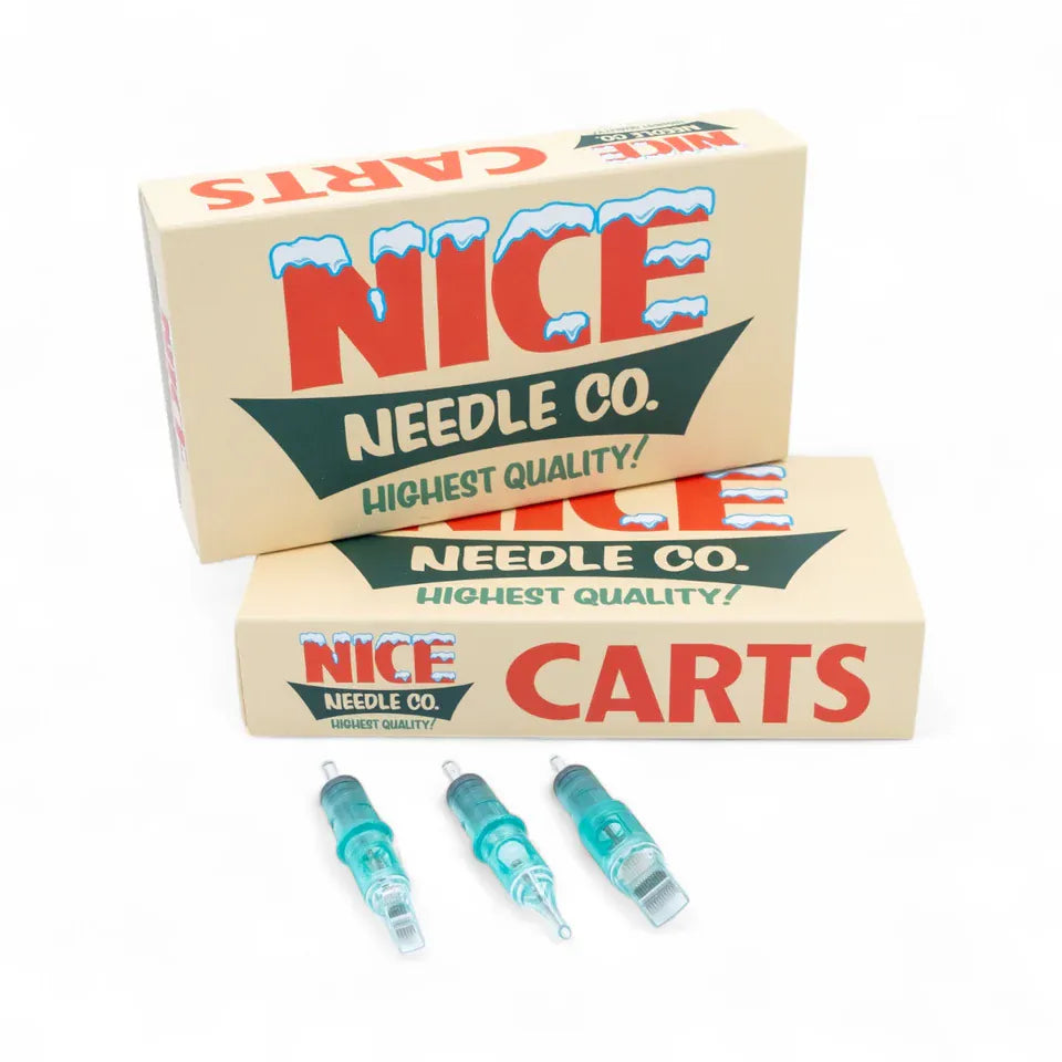 NICE Cartridge Tattoo Needles - Premium Tattoo Needle Cartridges for Precision