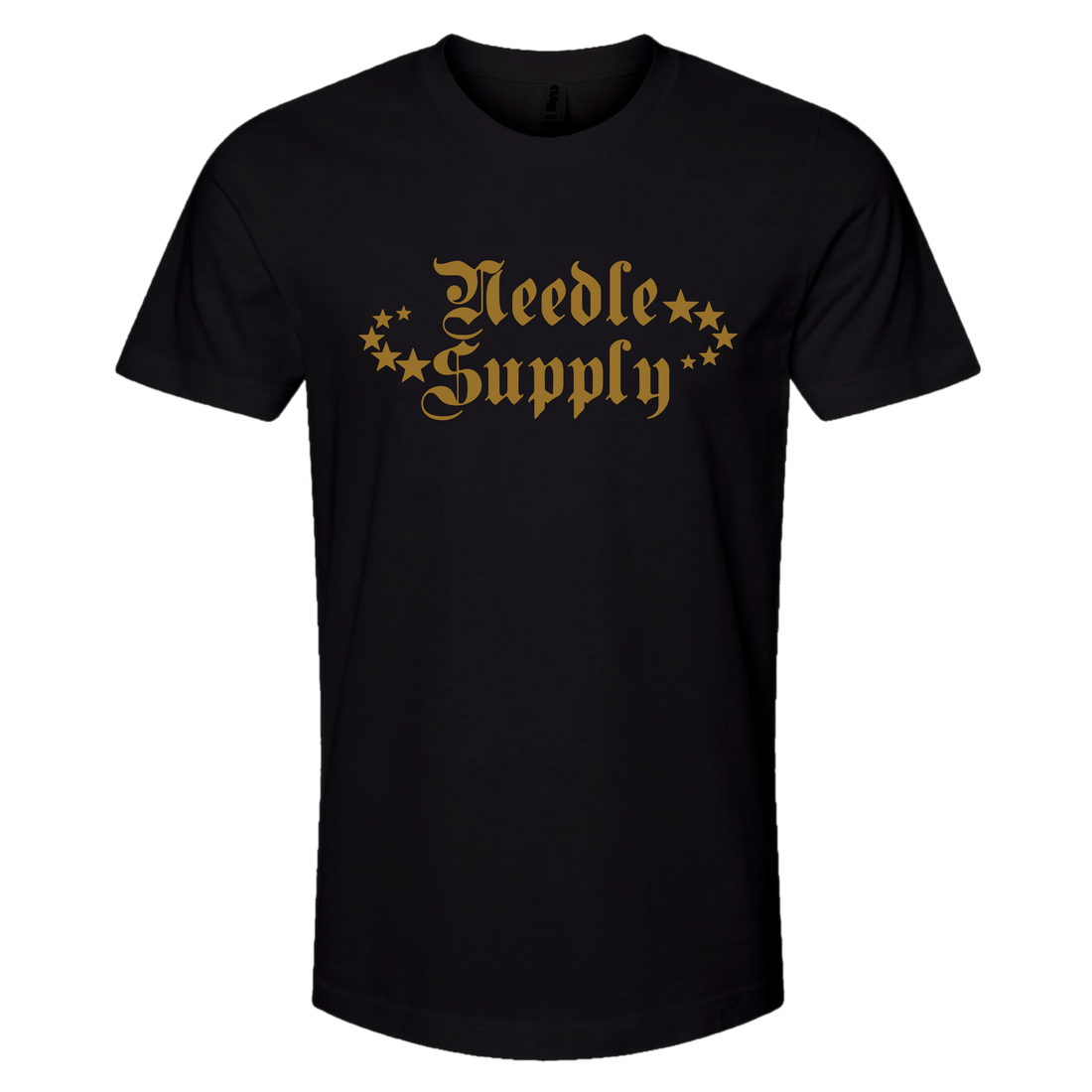Needle Supply Logo Shirt - GOLD