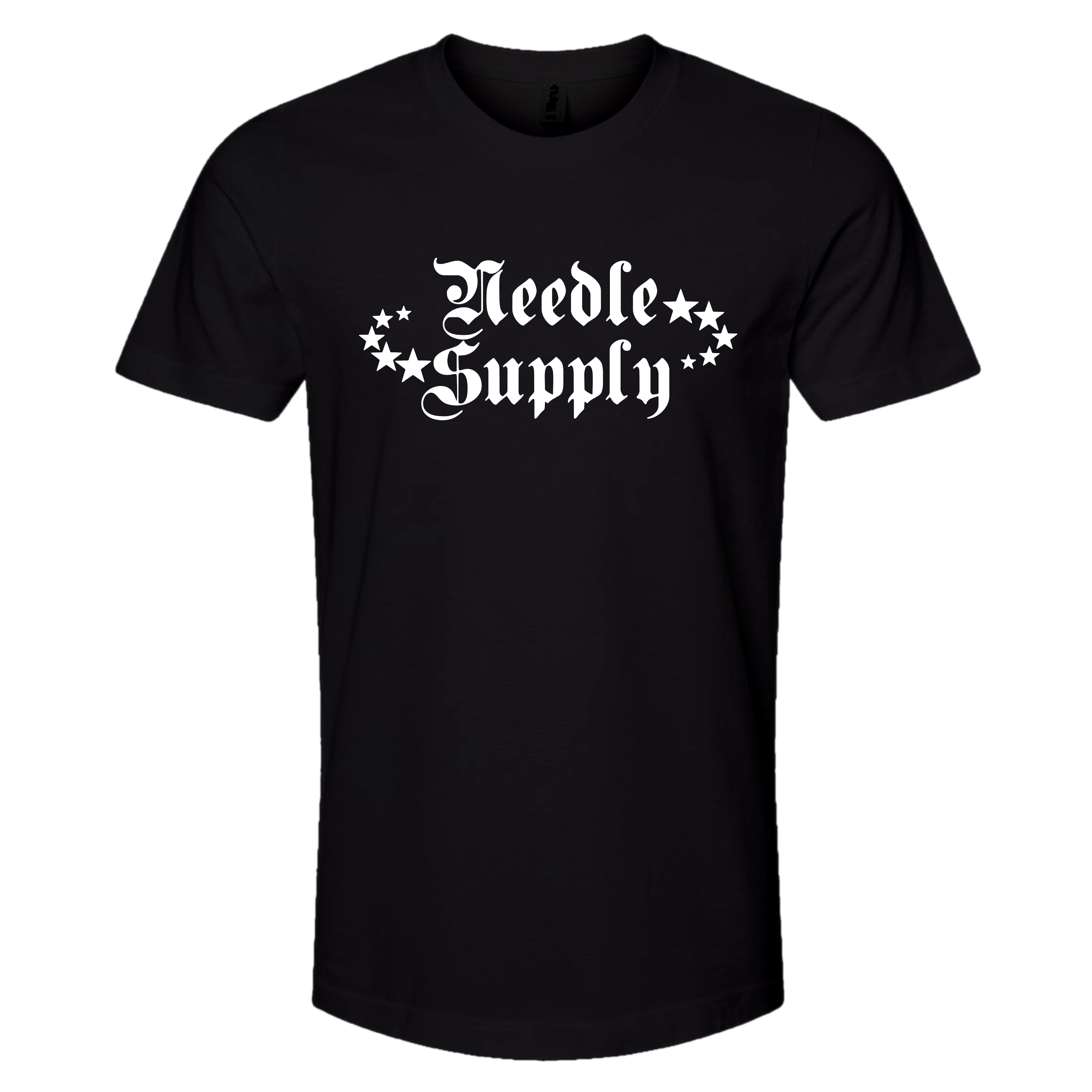 Needle Supply Logo Shirt - WHITE