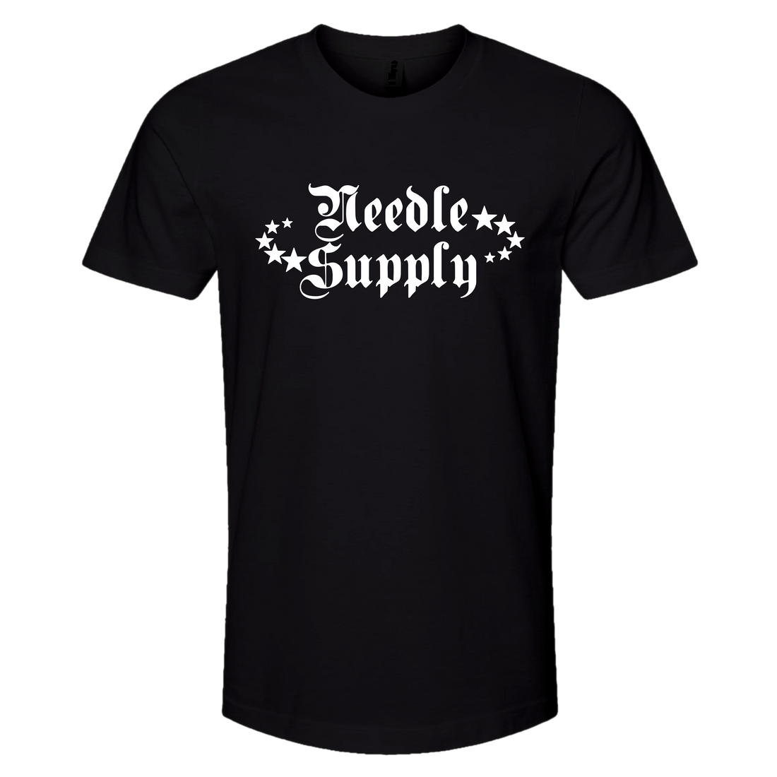 Needle Supply Logo Shirt - WHITE
