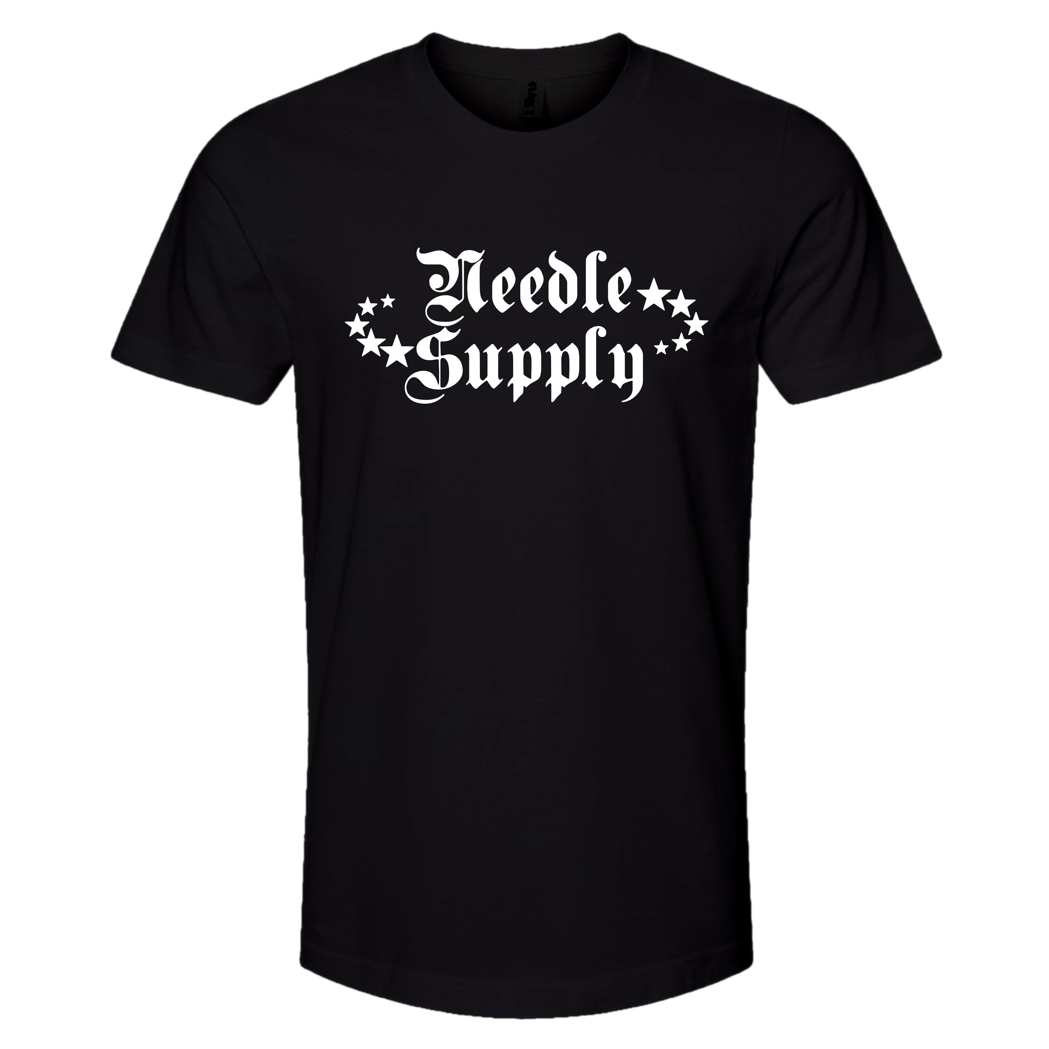 Needle Supply Logo Shirt - WHITE