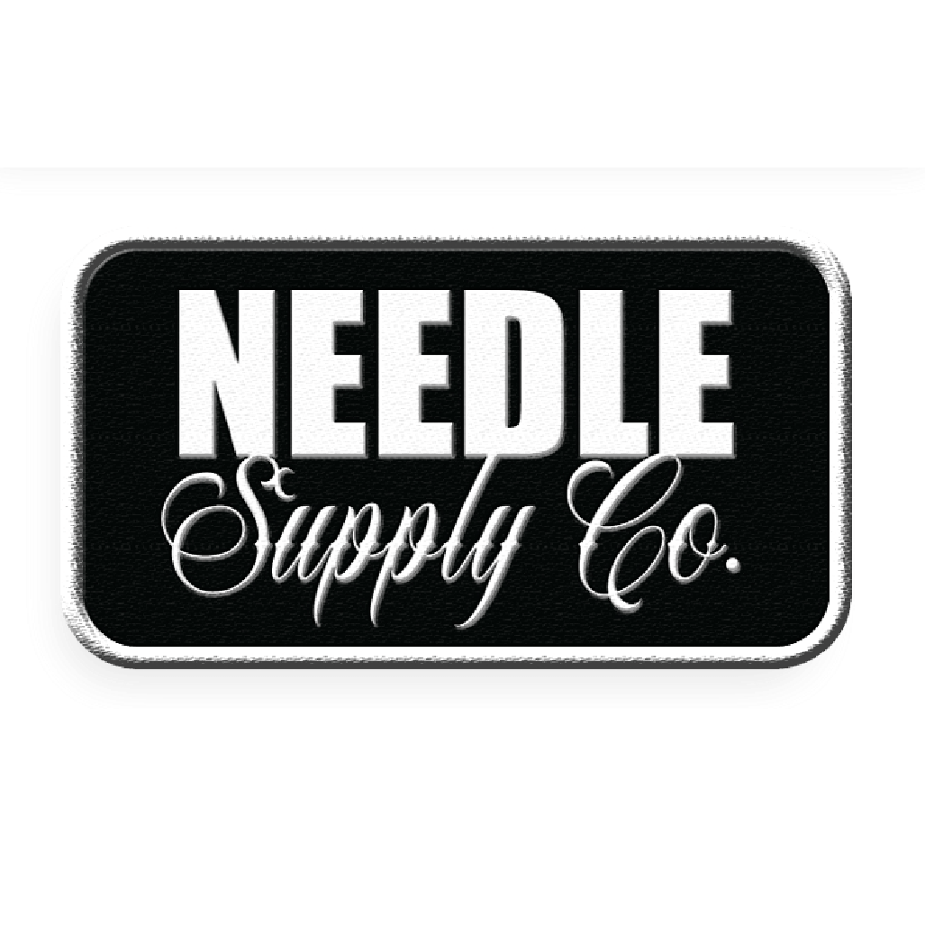 White/Black Needle Supply Co Patch