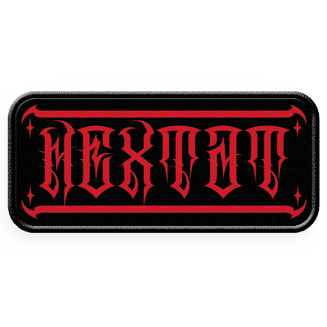 Red/Black HEXTAT Patch