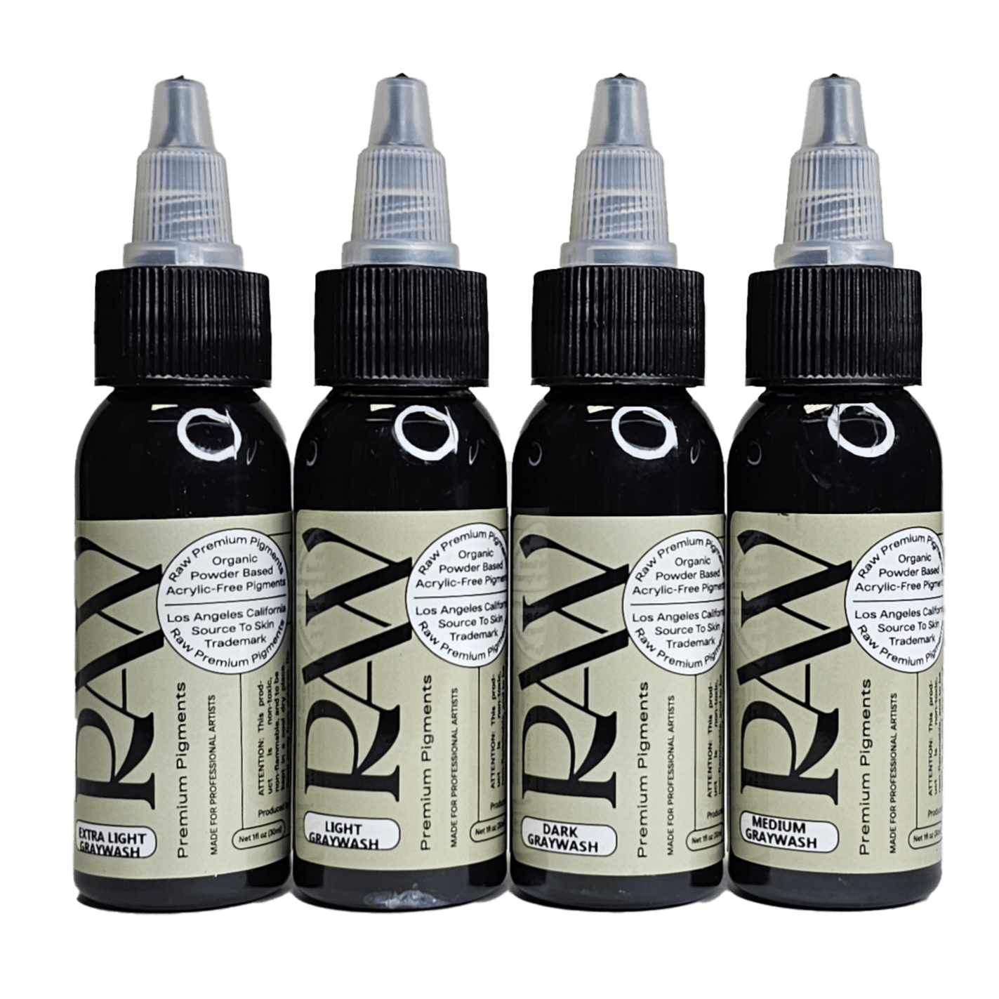RAW Grey Wash Set Zoomed