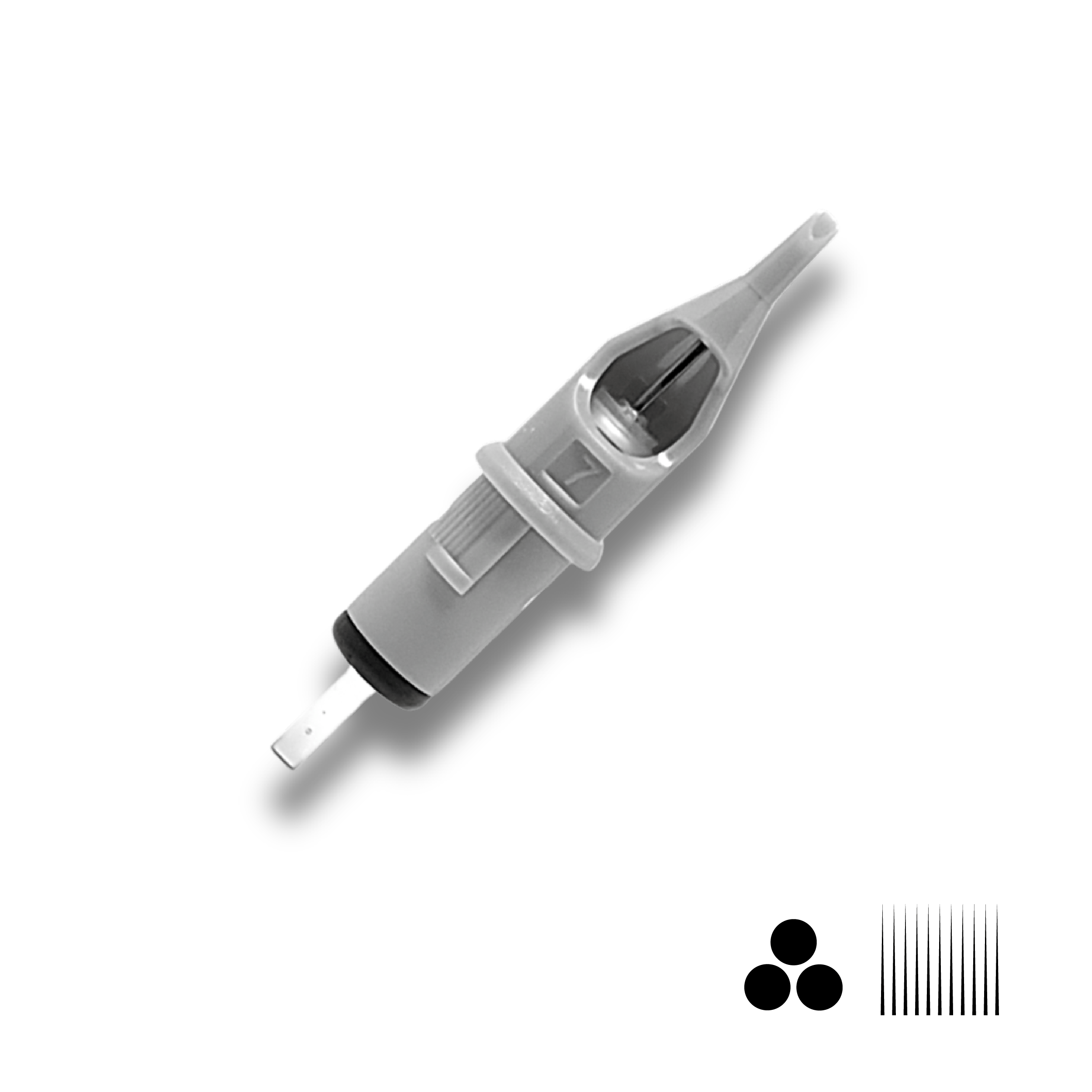 Slate Needle Cartridge 12 Round Liner LT 3