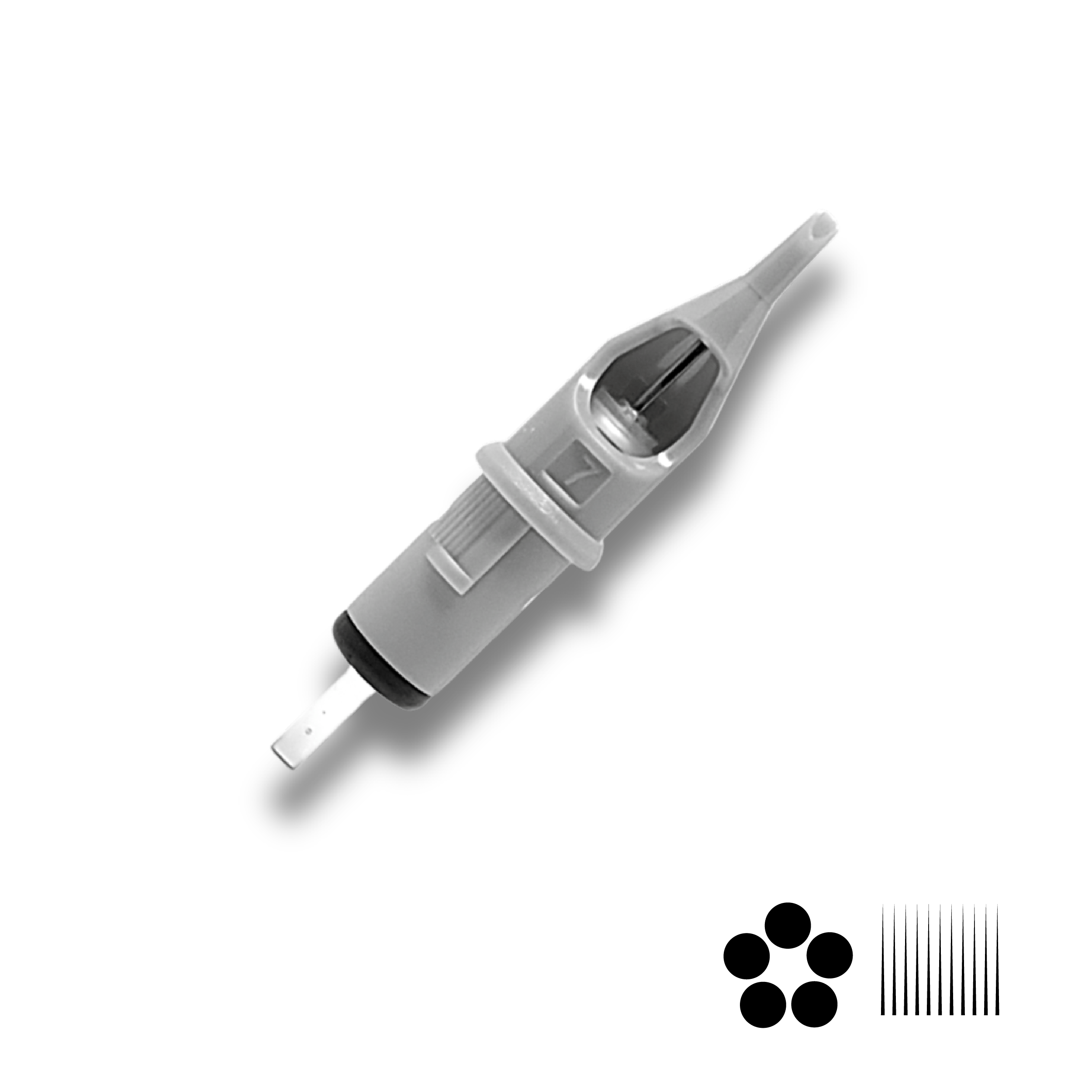 Slate Needle Cartridge 12 Round Liner LT 5