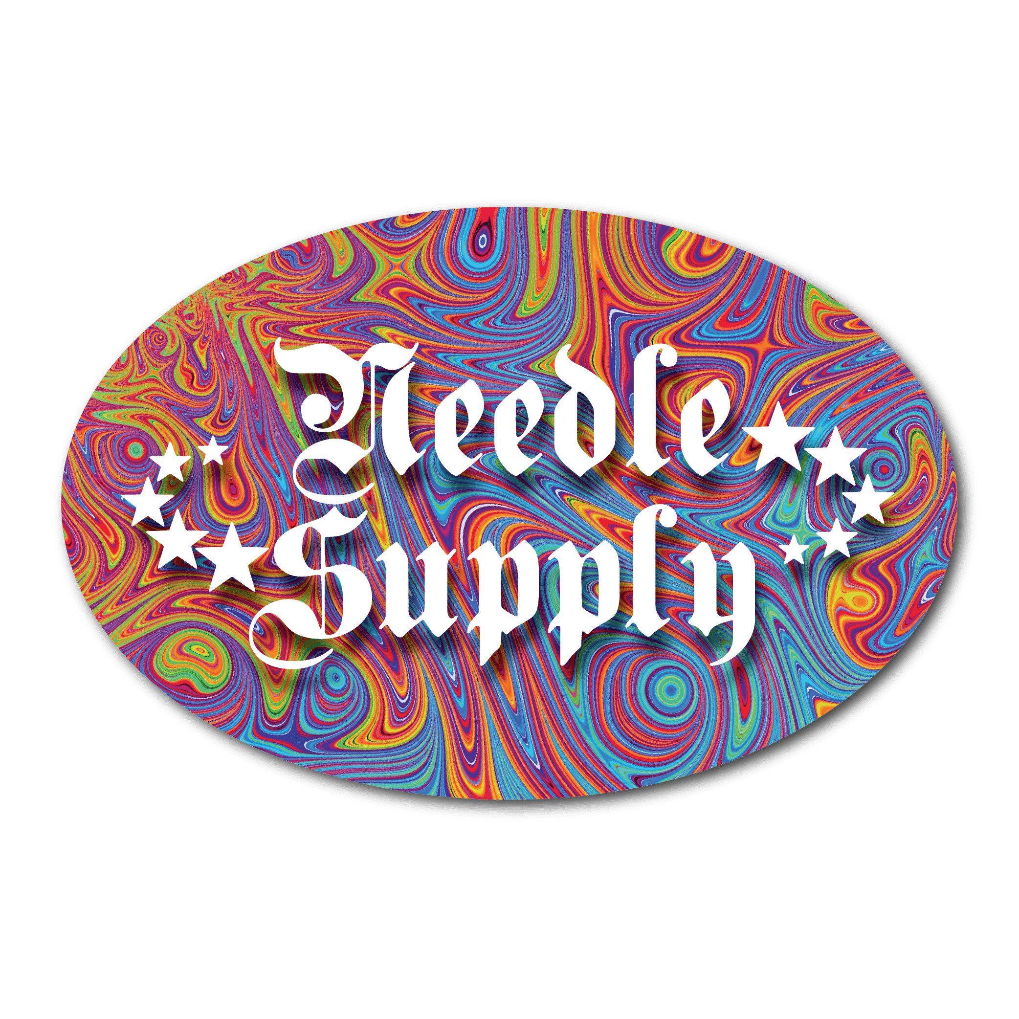Psychedelic NSC Sticker - 5"x3"