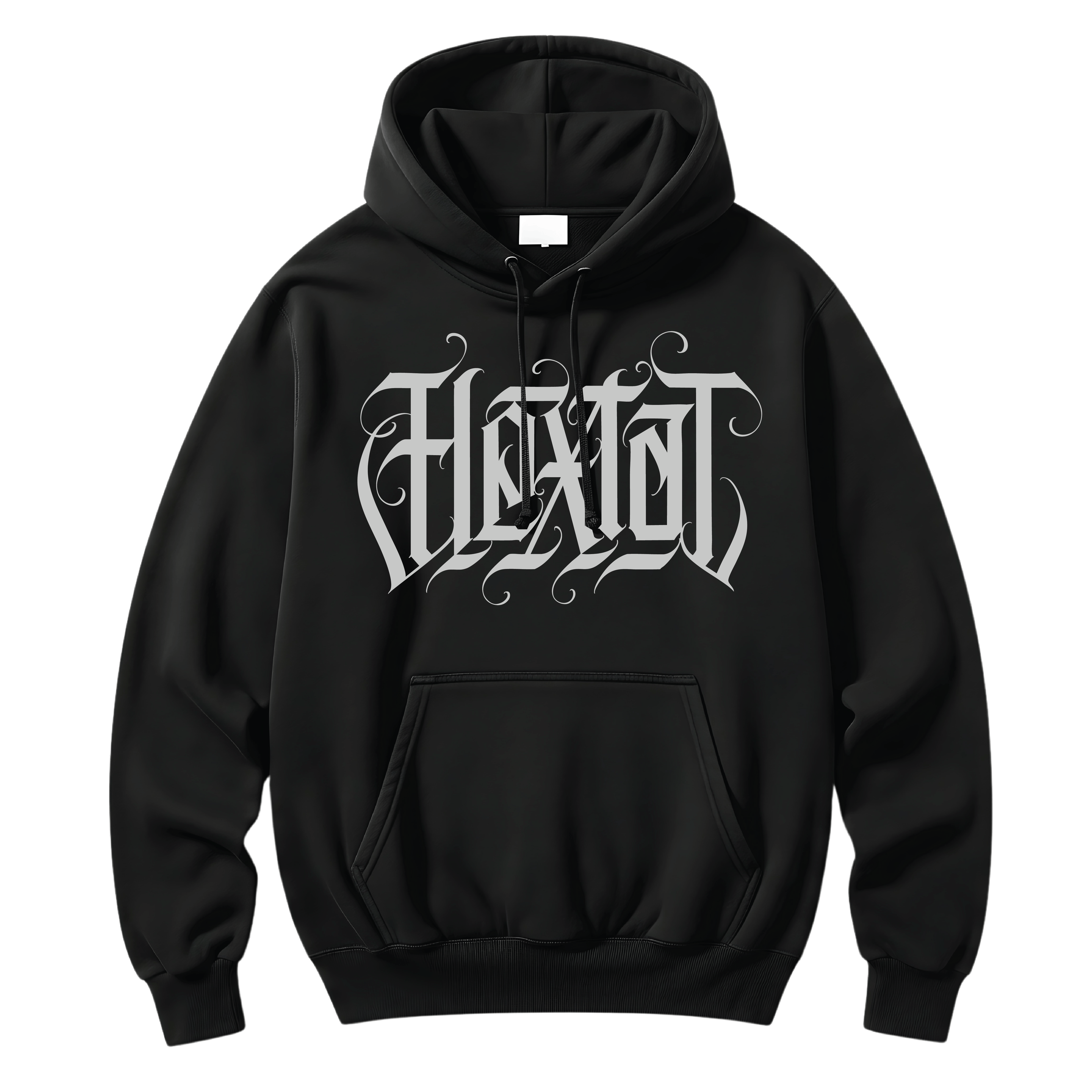 Hextat Hoodie Tattoo Sweatshirt with artwork by Thomas Salcido Front