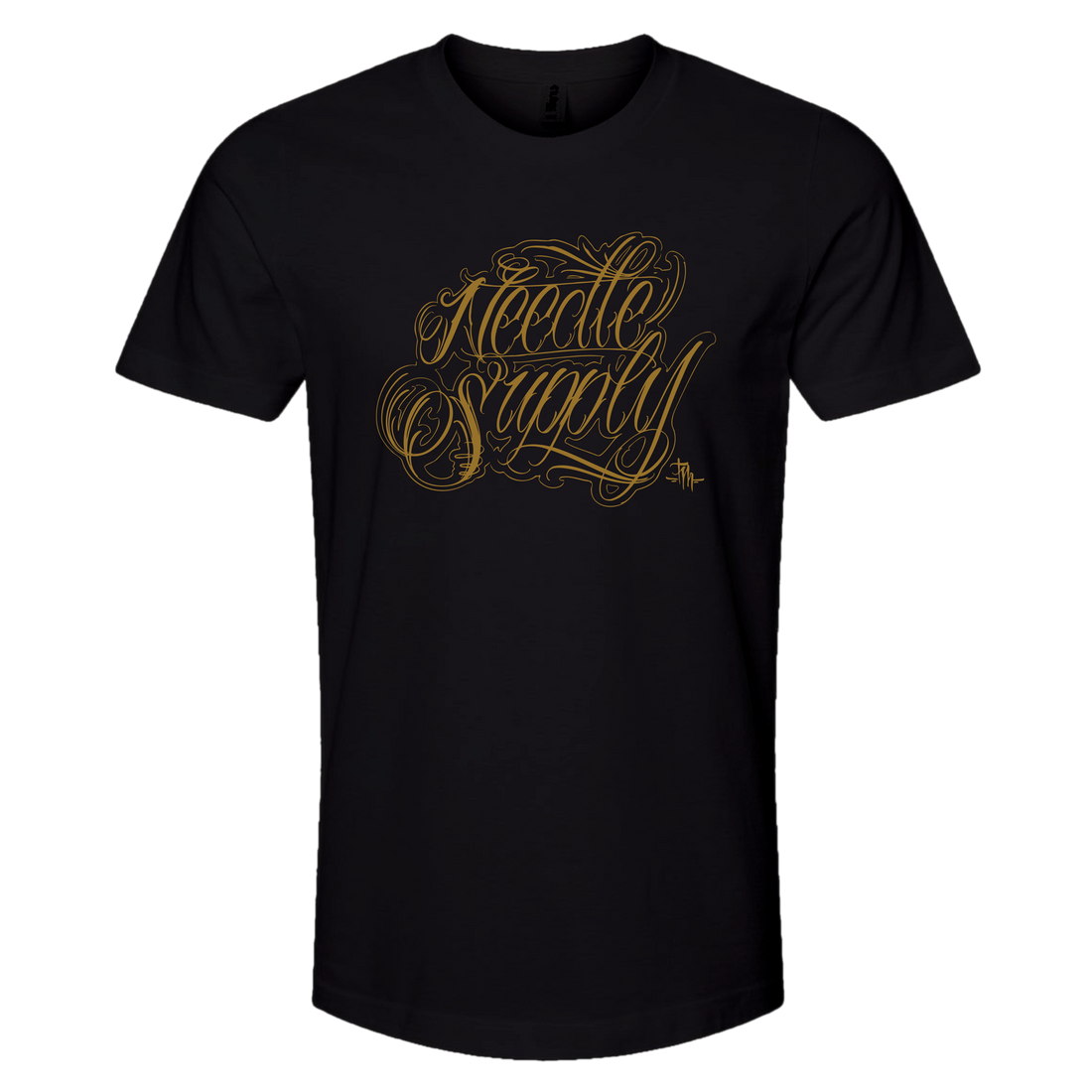 Needle Supply Script Tattoo Shirt