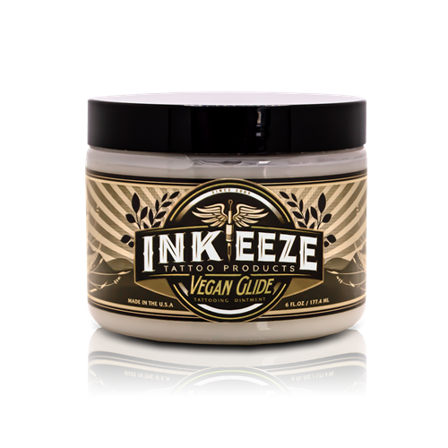 INK-EEZE VEGAN Glide Tattoo Ointment 6 Ounce