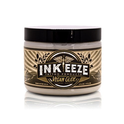 INK-EEZE VEGAN Glide Tattoo Ointment 6 Ounce