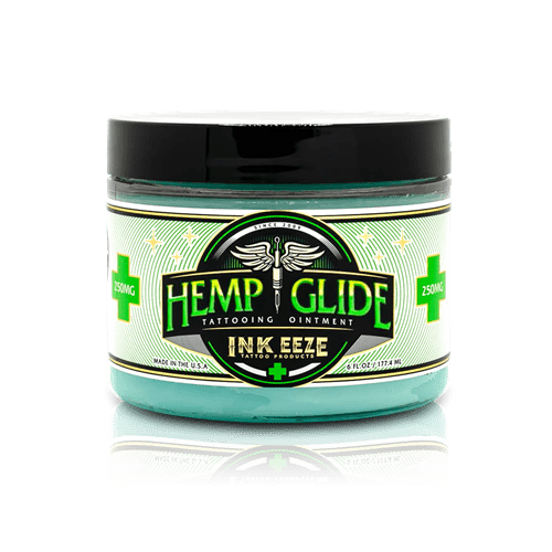 INK-EEZE HEMP Glide Tattoo Ointment 6 Ounce
