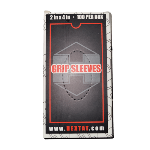 HEXTAT Black Grip Sleeves (Box of 100)