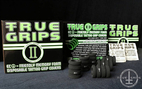 True Grips II Memory Foam Disposable Grip Covers (Box of 25)