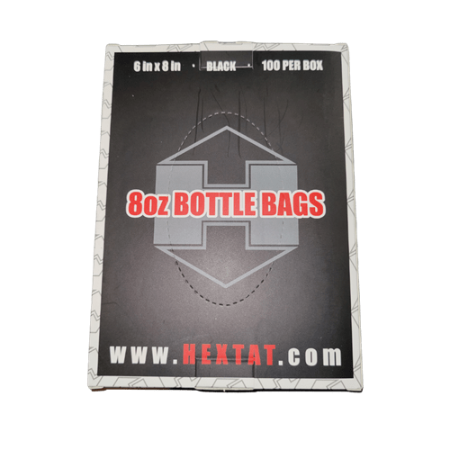 8 Ounce Bottle Bags for Tattooing