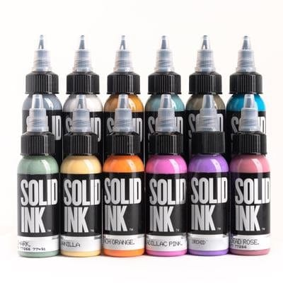 Solid Tattoo Ink - Art Deco Set (1 oz)