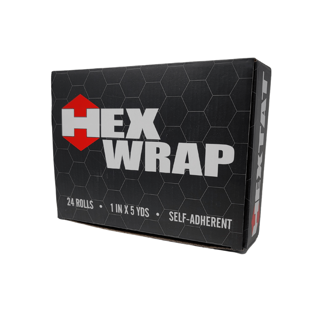 HEXTAT HexWrap Self-Adherent Bandage (1in x 5yd) 24 Rolls