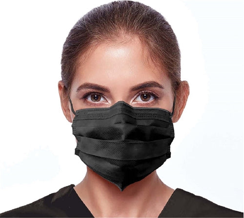 BlakCat Black Face Masks (Level 3) - Box of 50