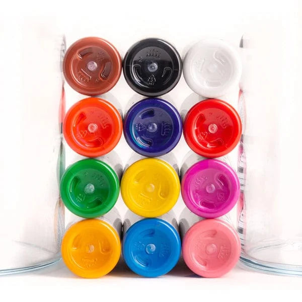 Solid Tattoo Ink - 12 Color Spectrum Set (1 oz)
