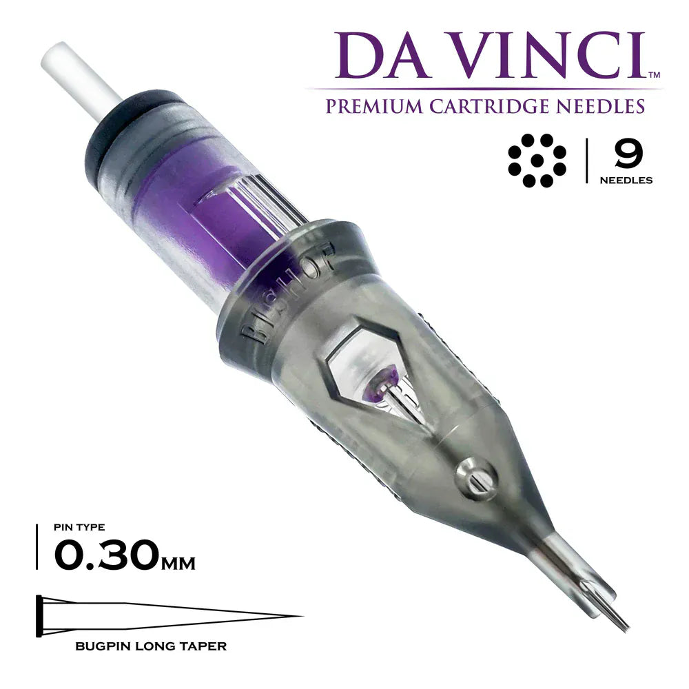 Da Vinci 10 Gauge 9 Liner Tattoo Needles