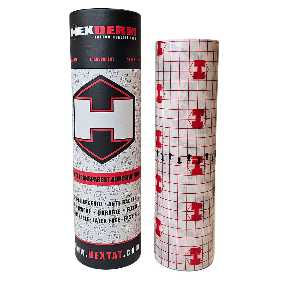 Hex Derm Tattoo Aftercare 10 Inch Roll
