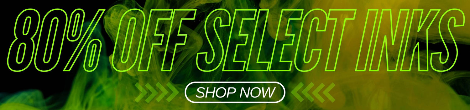 80 off Inks - Clearance Tattoo Inks