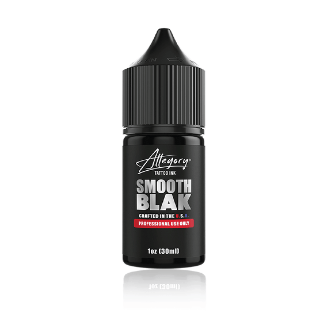 Allegory Smooth Blak Tattoo Ink 1 Ounce