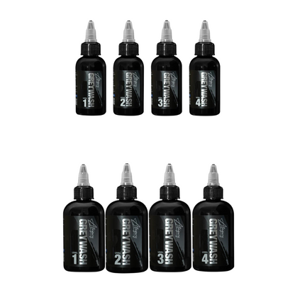 Allegory Greywash Tattoo Ink Sets Both Sizes