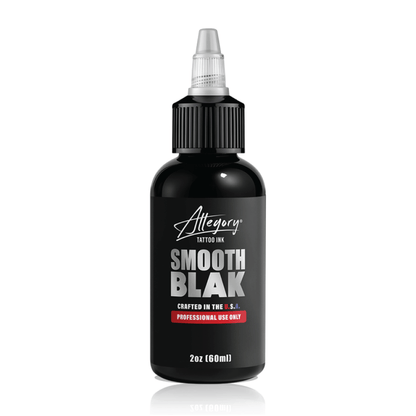 Allegory Smooth Blak Tattoo Ink 2 Ounce