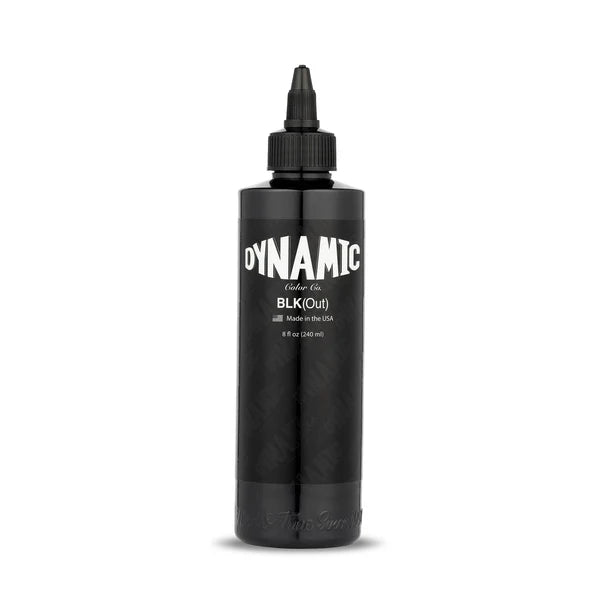 Dynamic BLKout Tattoo Ink (8 Ounce Bottle)