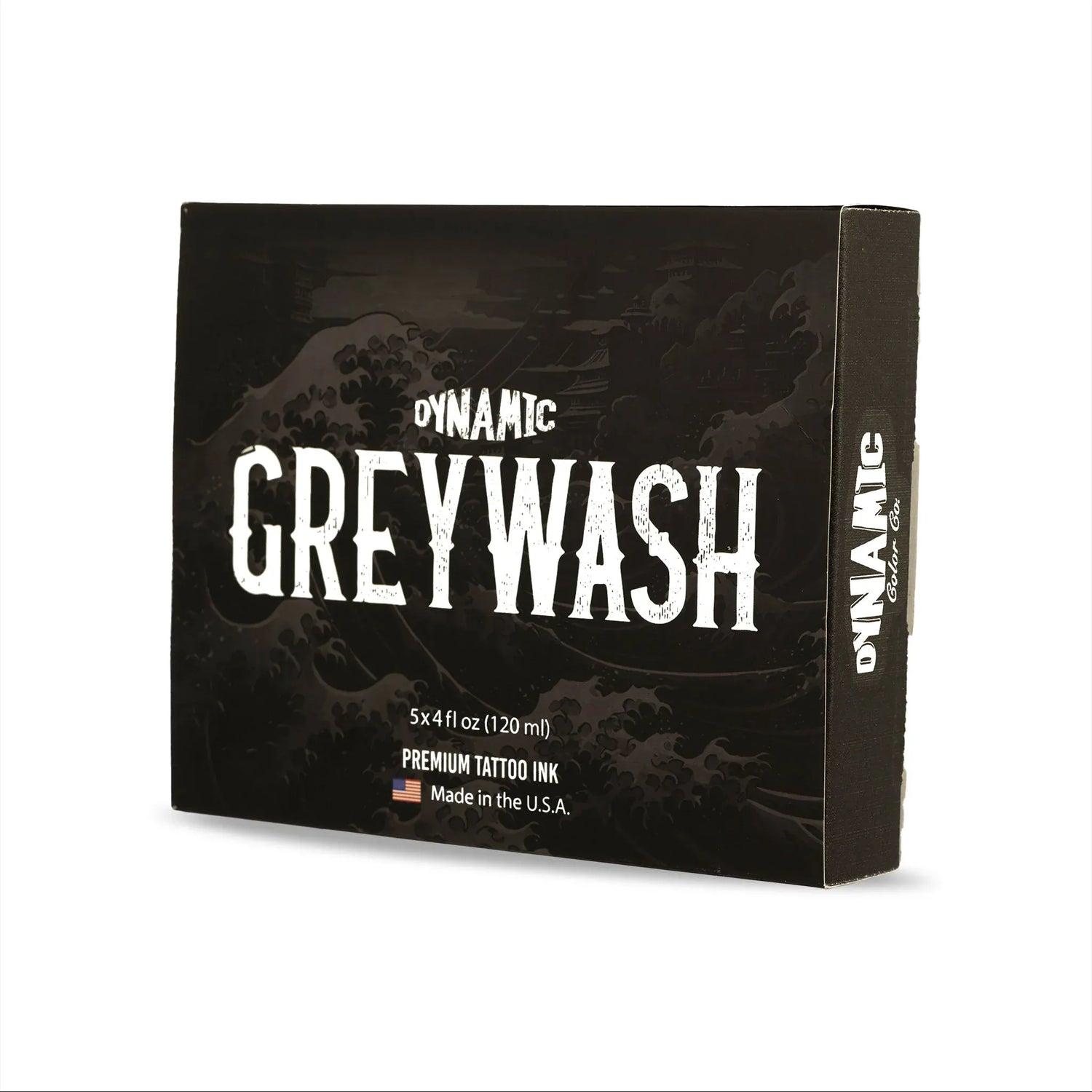 Dynamic Tattoo Ink Greywash Set Angled View Of Box